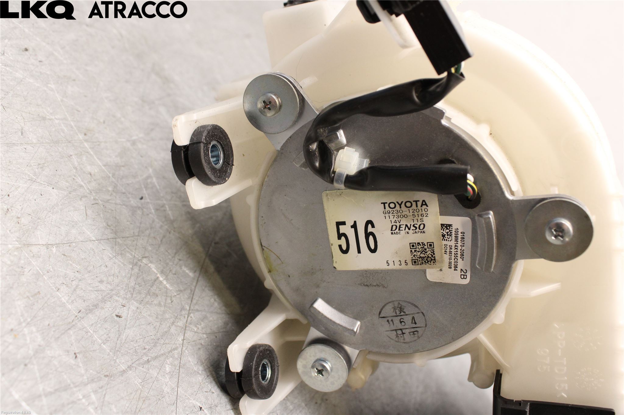 Toyota AURIS 13-19 Varmeapparat Viftemotor