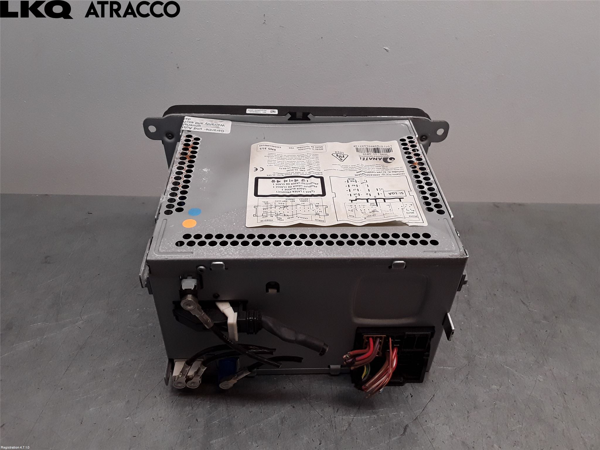 Volkswagen VW SHARAN 11- Stereo Radio