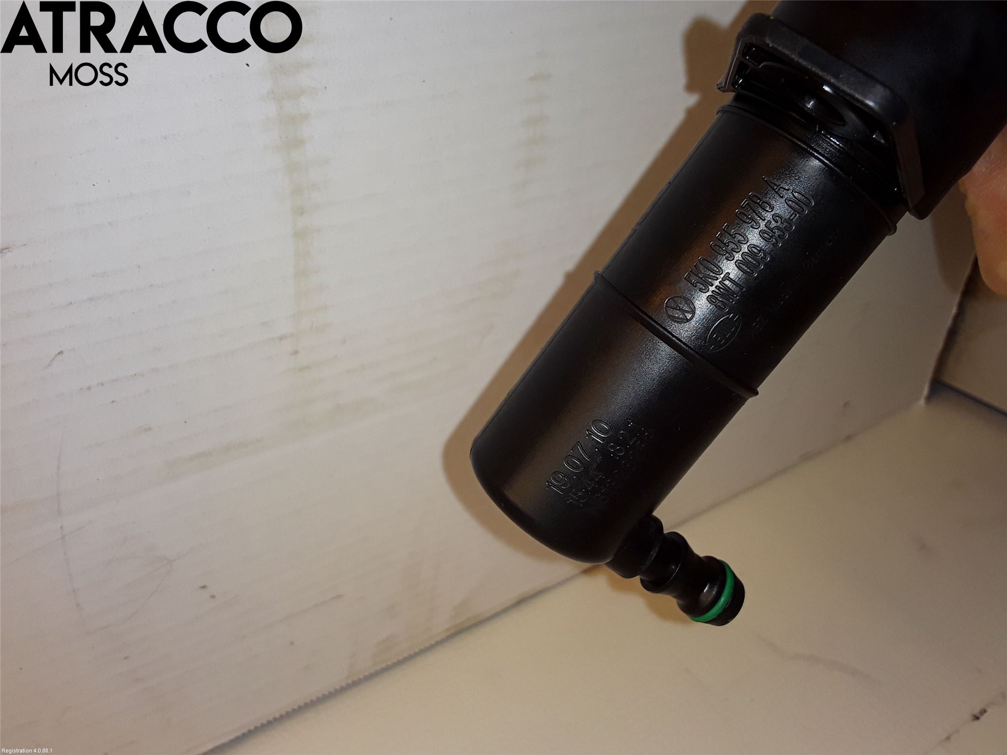 Volkswagen VW GOLF VI 09-13 Spylerdyse Frontlykter