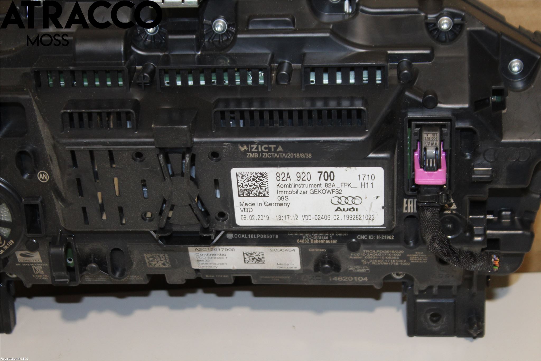 Audi A1 19- Instr Kombinert