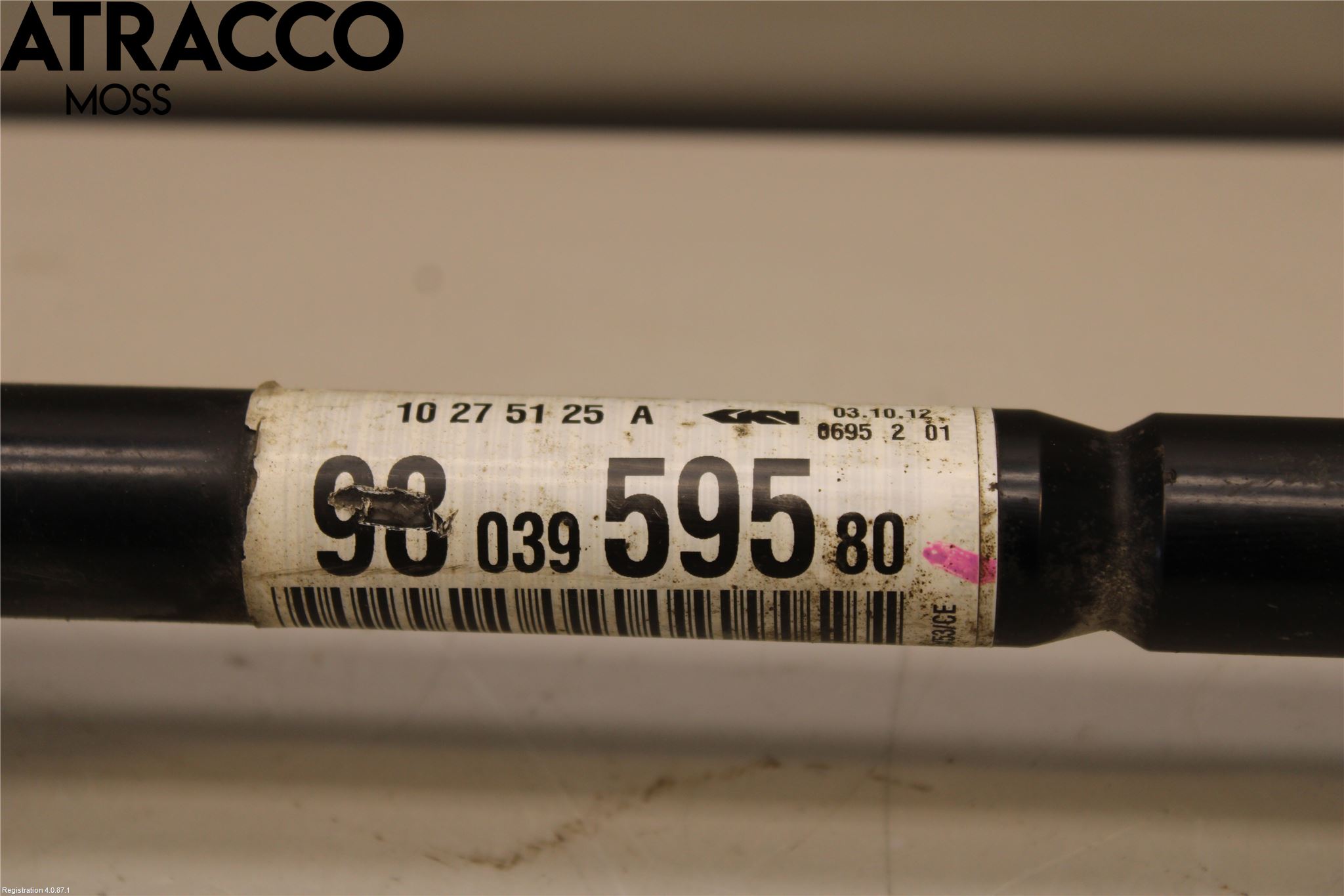 Peugeot 208 12-15 Drivaksel Foran Kompl Venstre