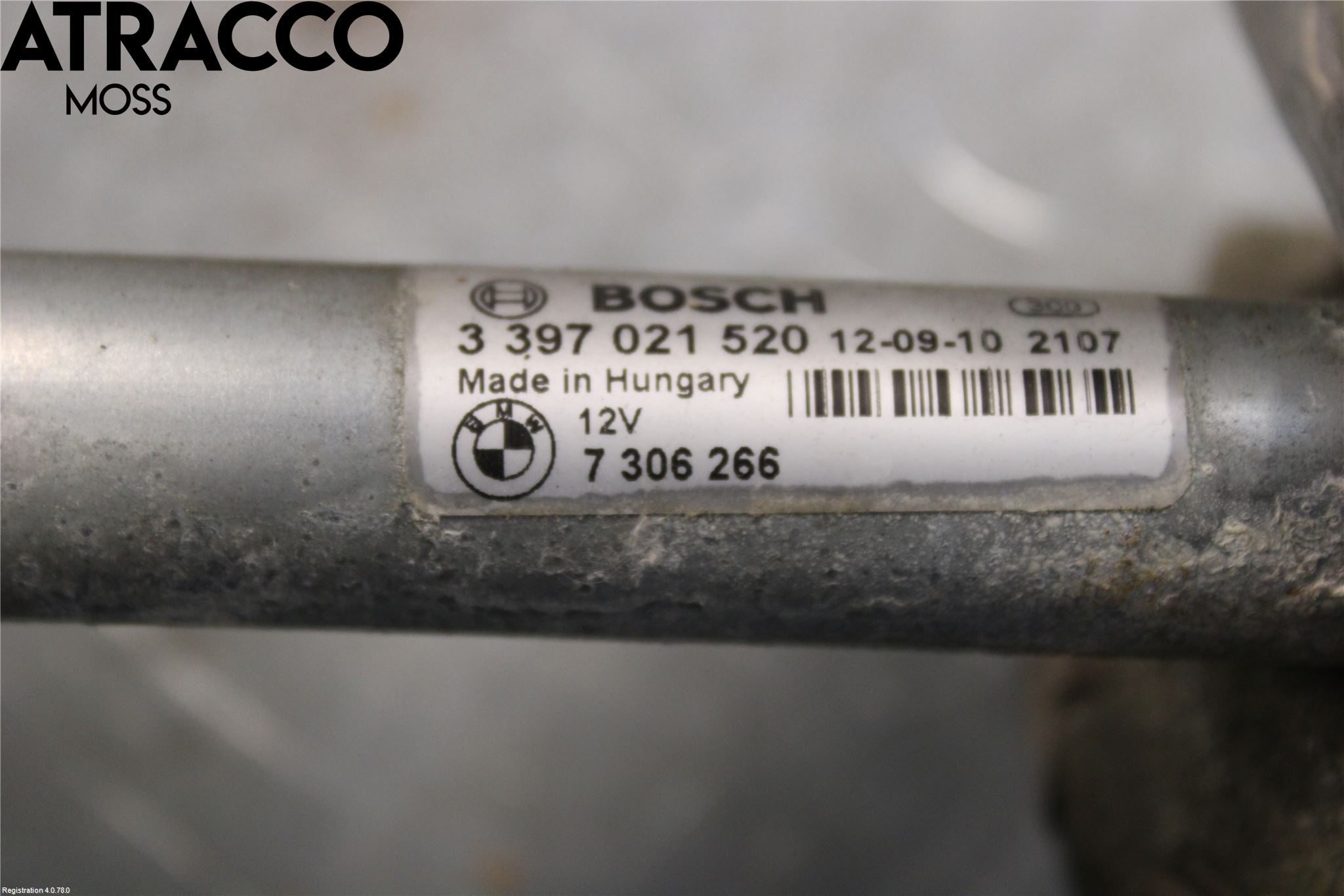 BMW 7 F01/02/03/04 09-15 Viskermotor Frontrute