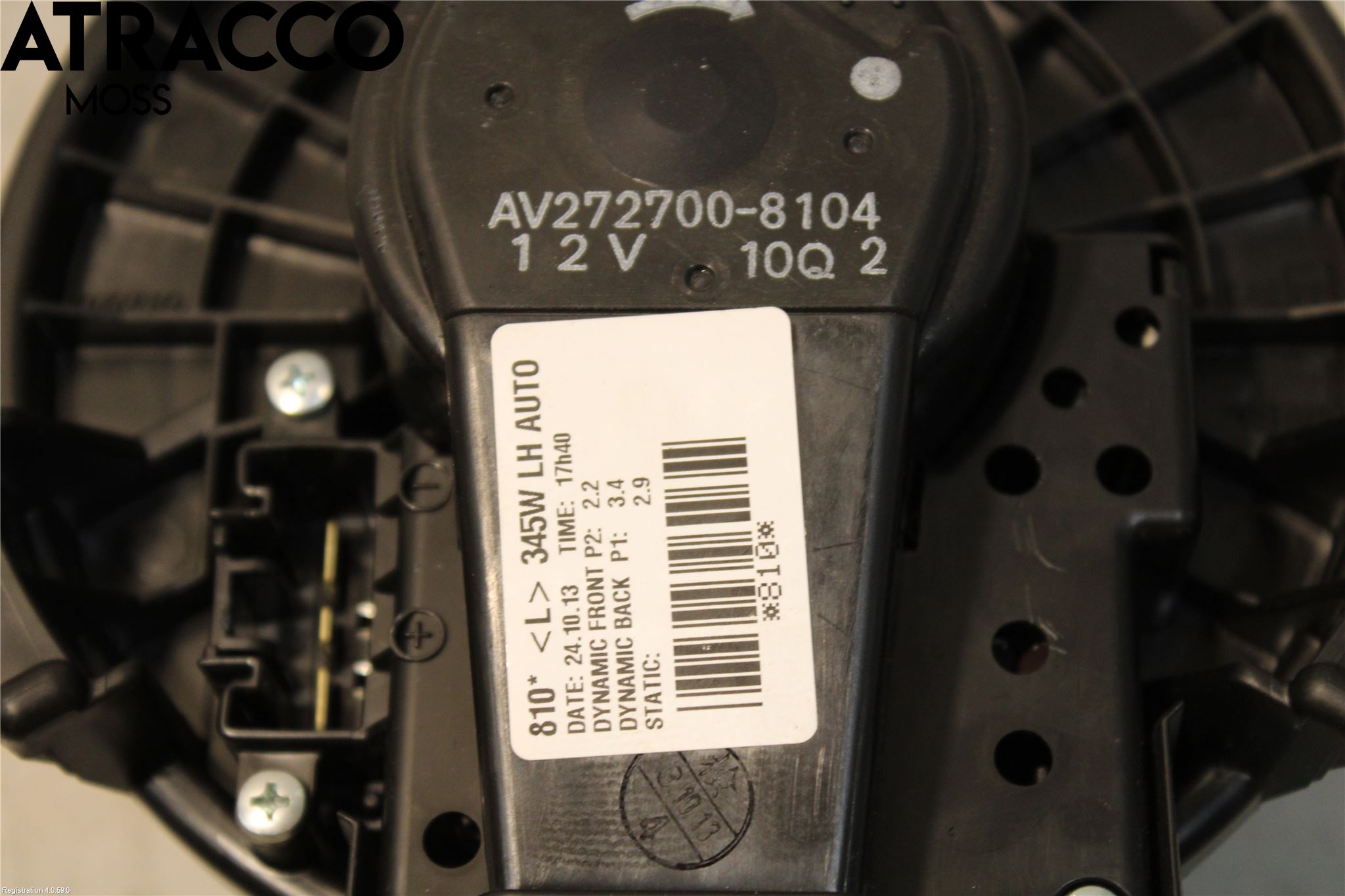 Toyota RAV 4 06-12 Varme Ac Varmeapparatvifte