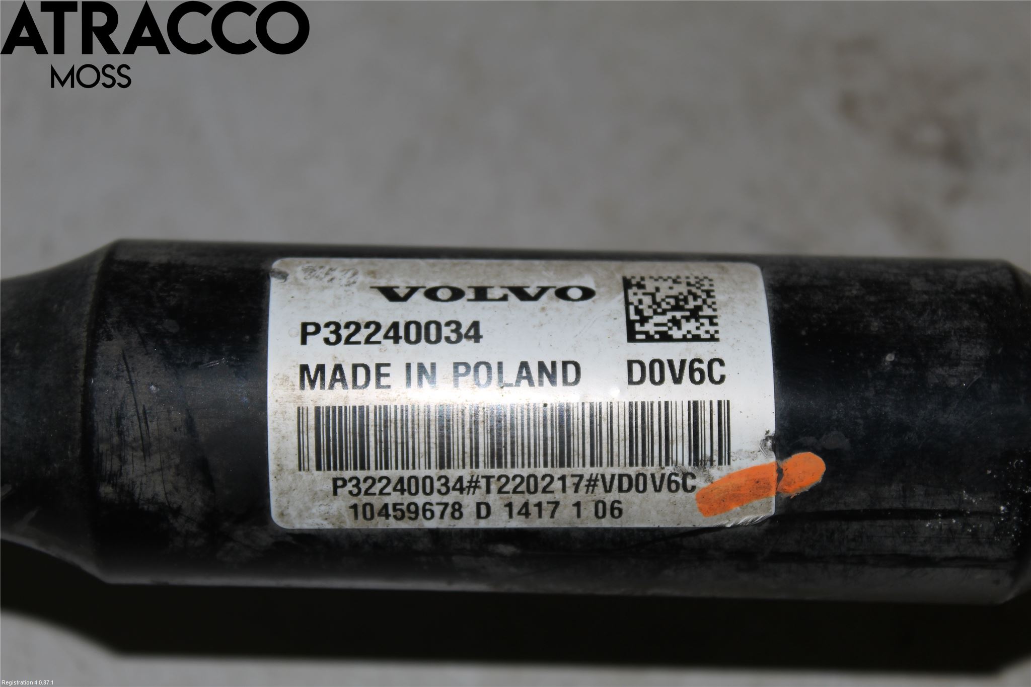 Volvo XC40/RECHARGE 18- Drivaksel Bak Kompl Høyre