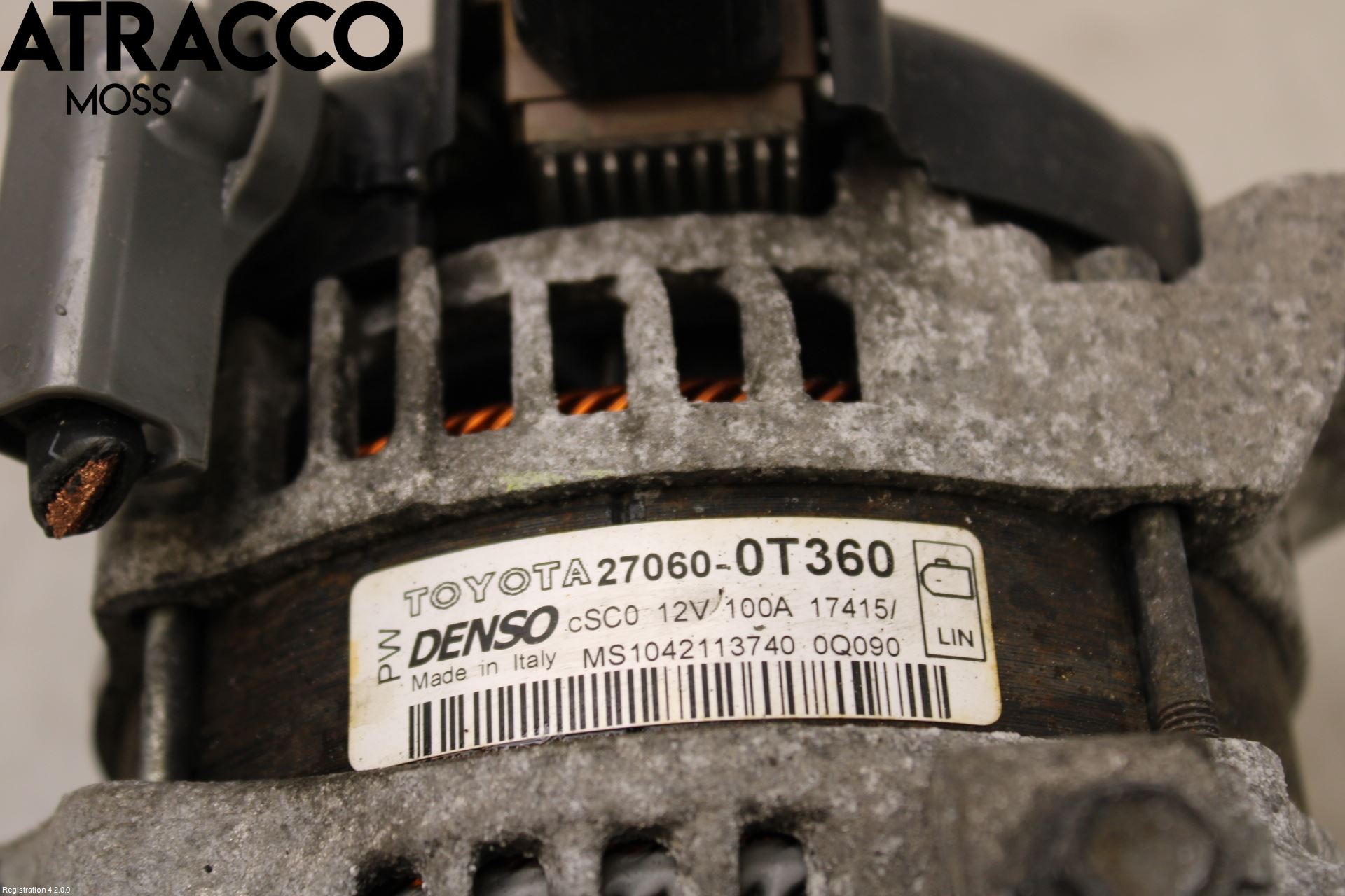 Toyota AVENSIS 16-18 Dynamo