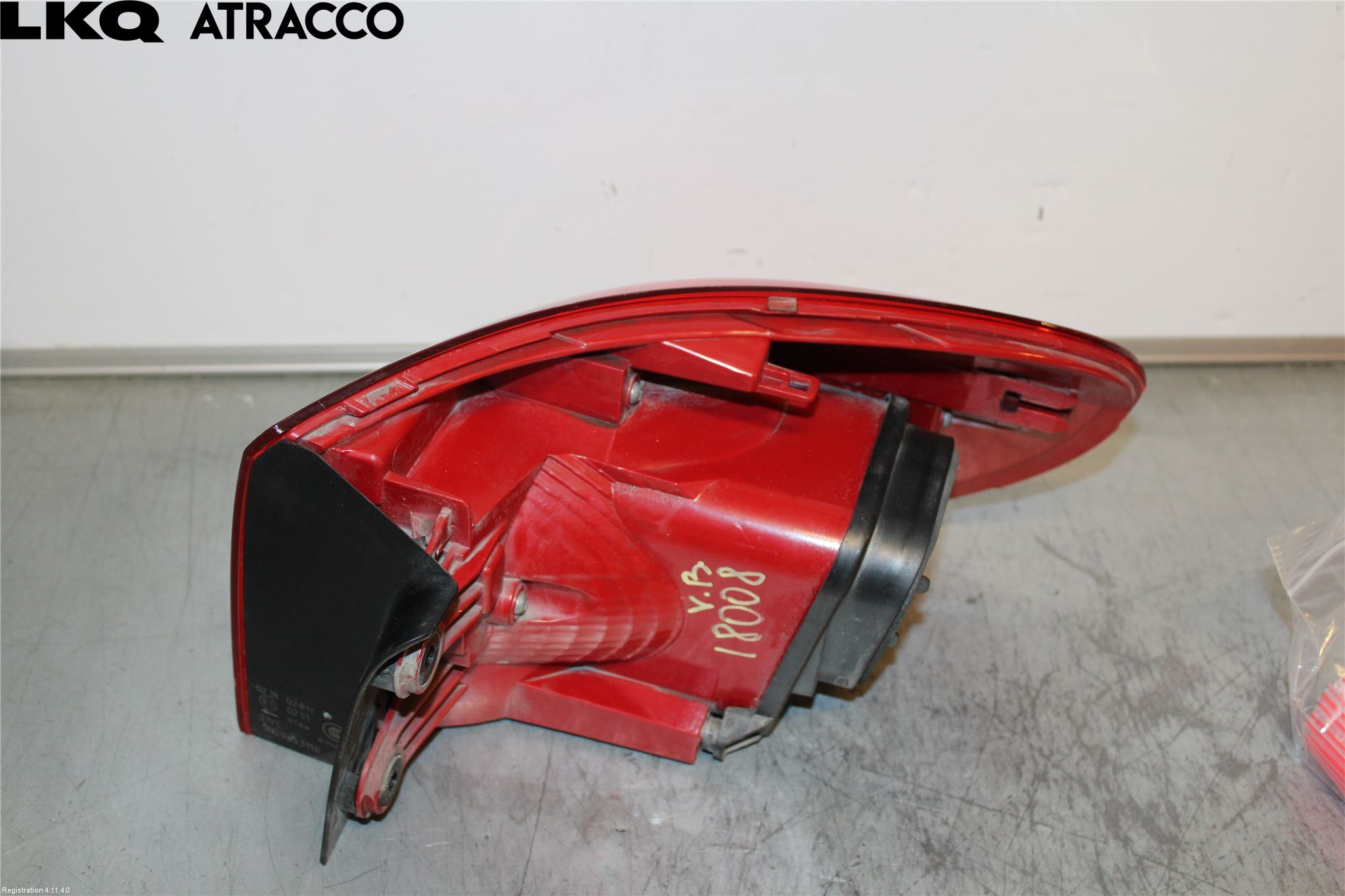 Volkswagen VW TIGUAN 07-16 Baklykt Venstre