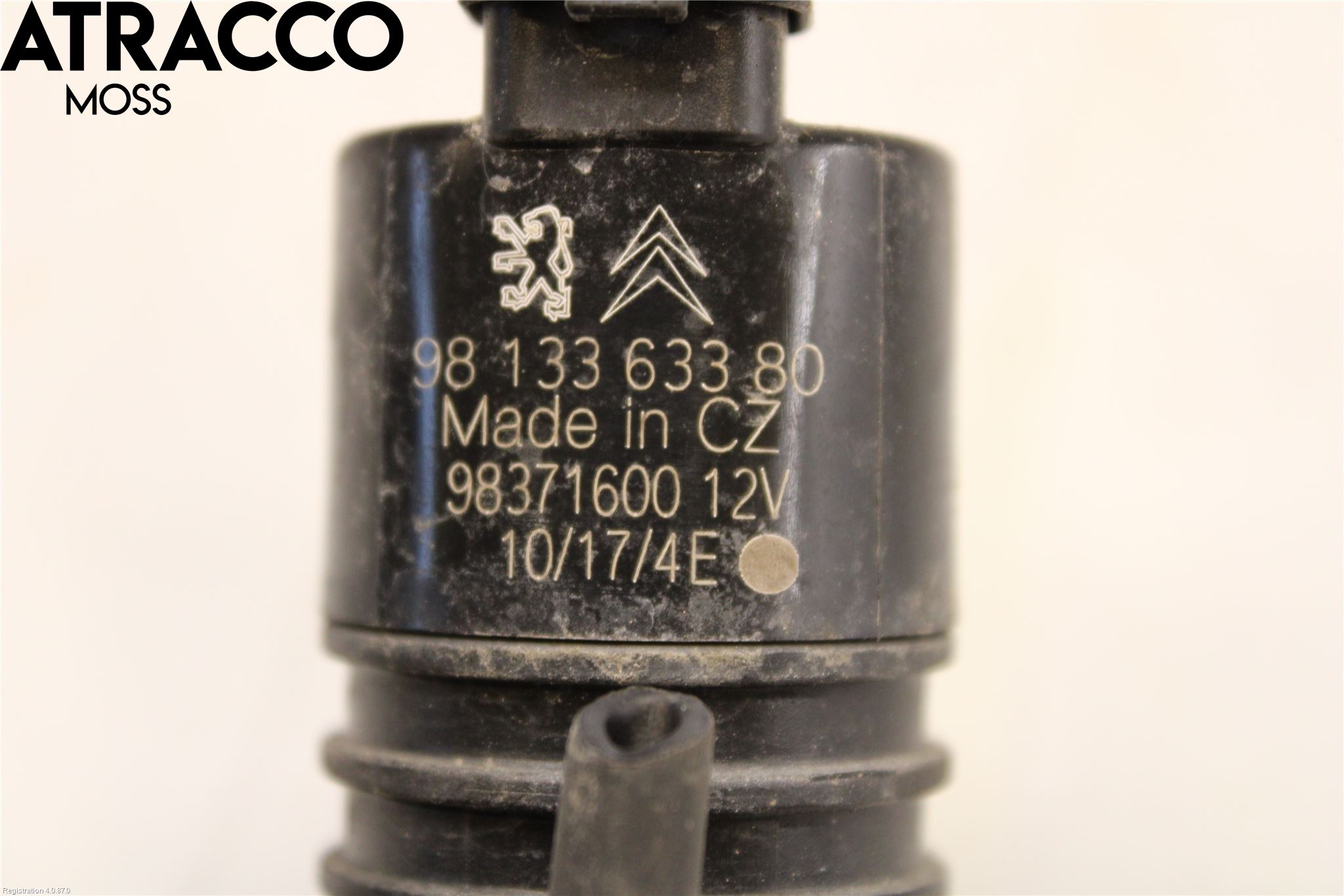 Peugeot 3008 17-24 Spylerpumpe Frontrute