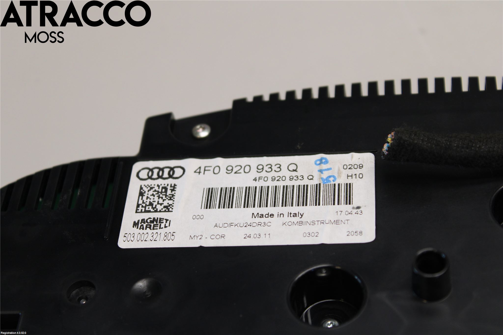 Audi A6/S6     05-11 Instr Kombinert