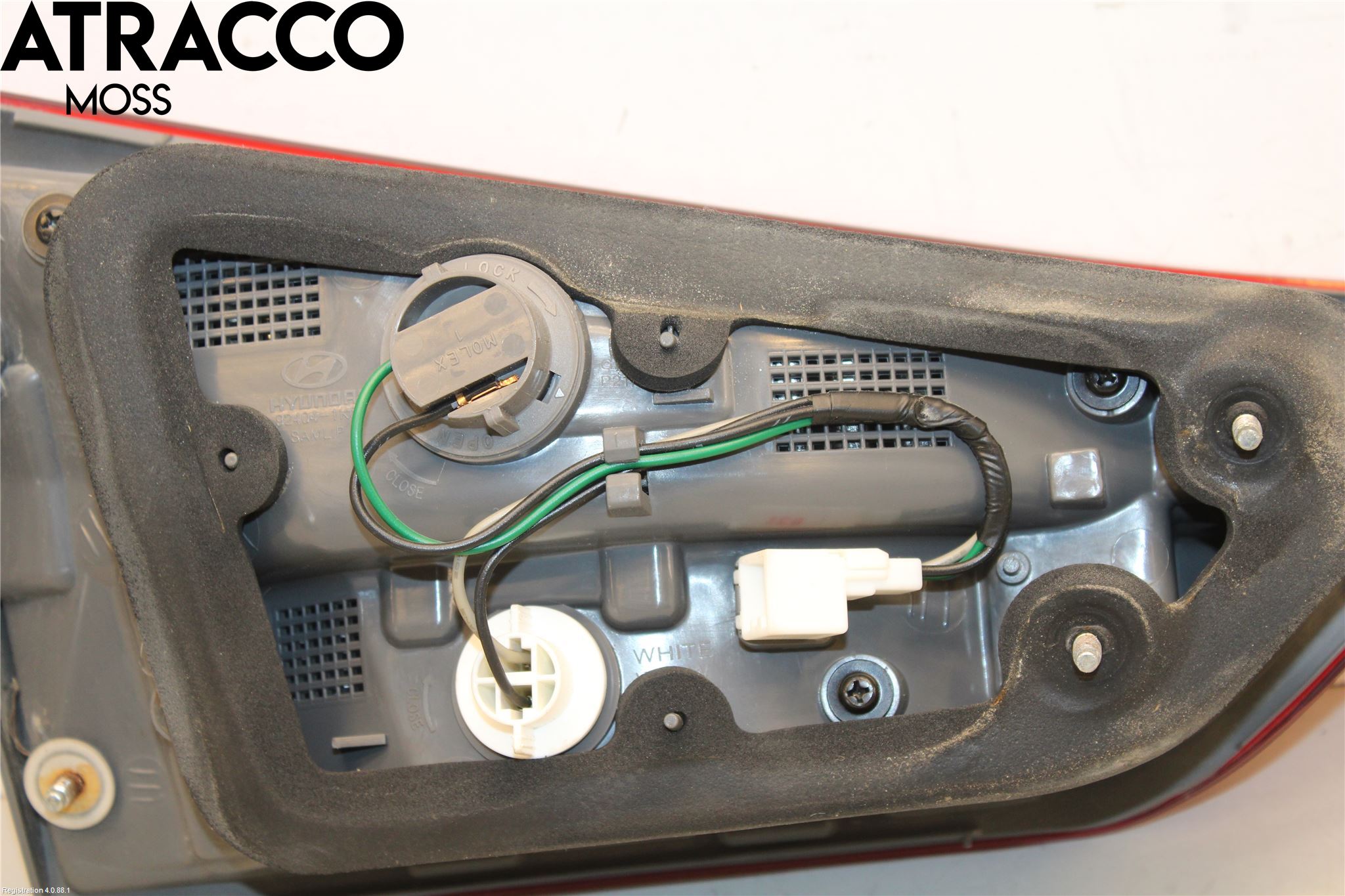 Hyundai ix20 Baklykt Høyre  På Luke(Indre)