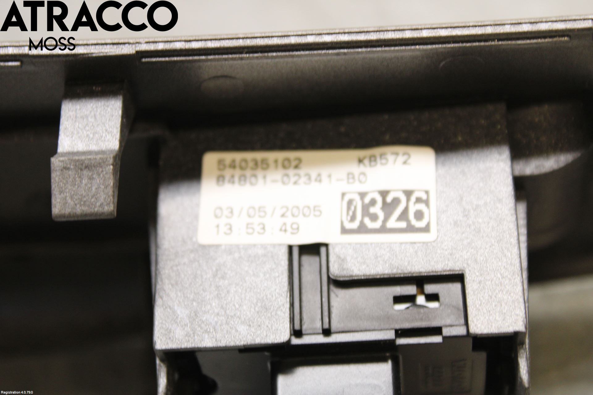 Toyota COROLLA 02-07 Bryter Vindusheis