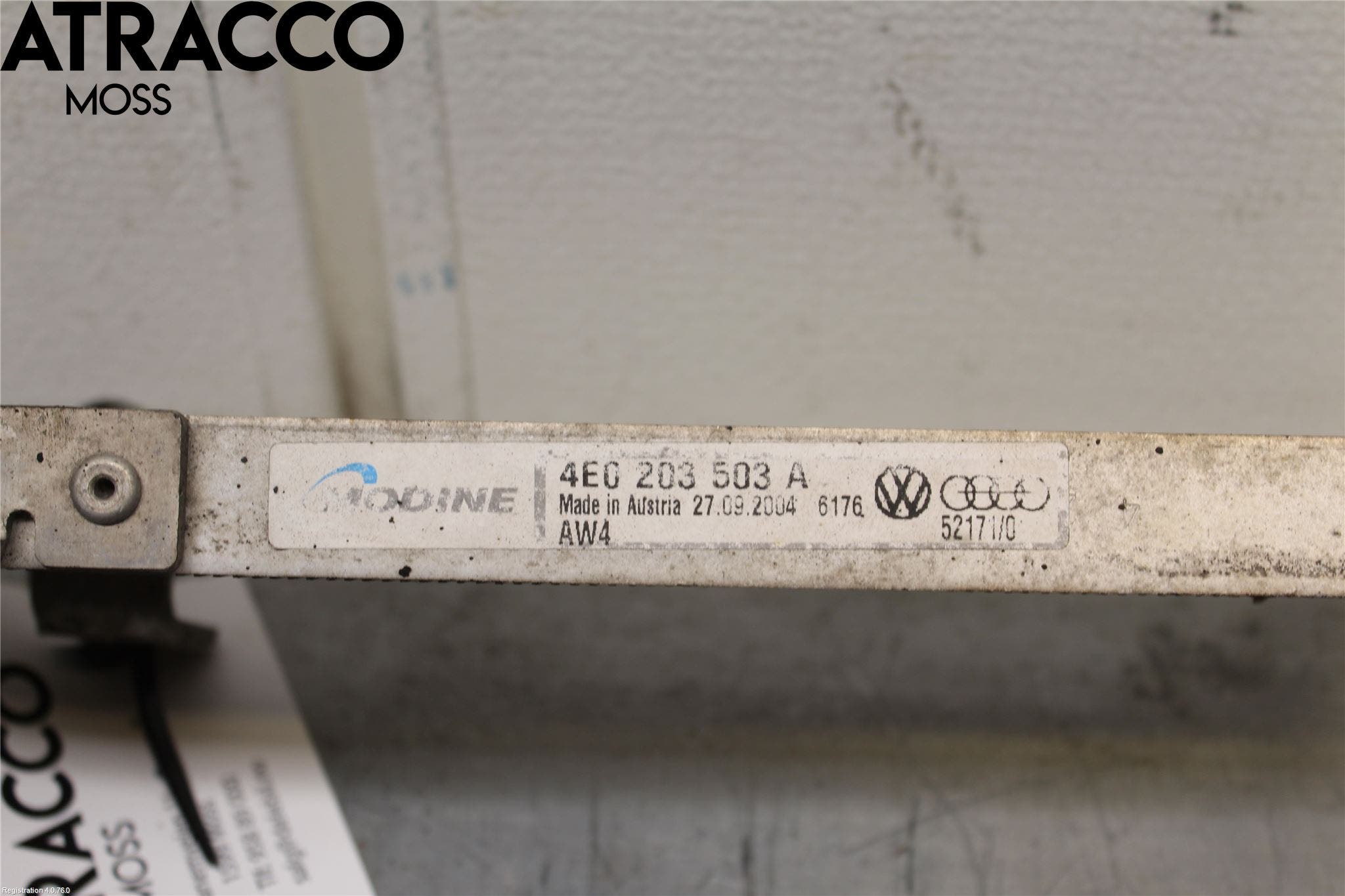 Audi A8/S8 4E 02-09 Radiator Automat