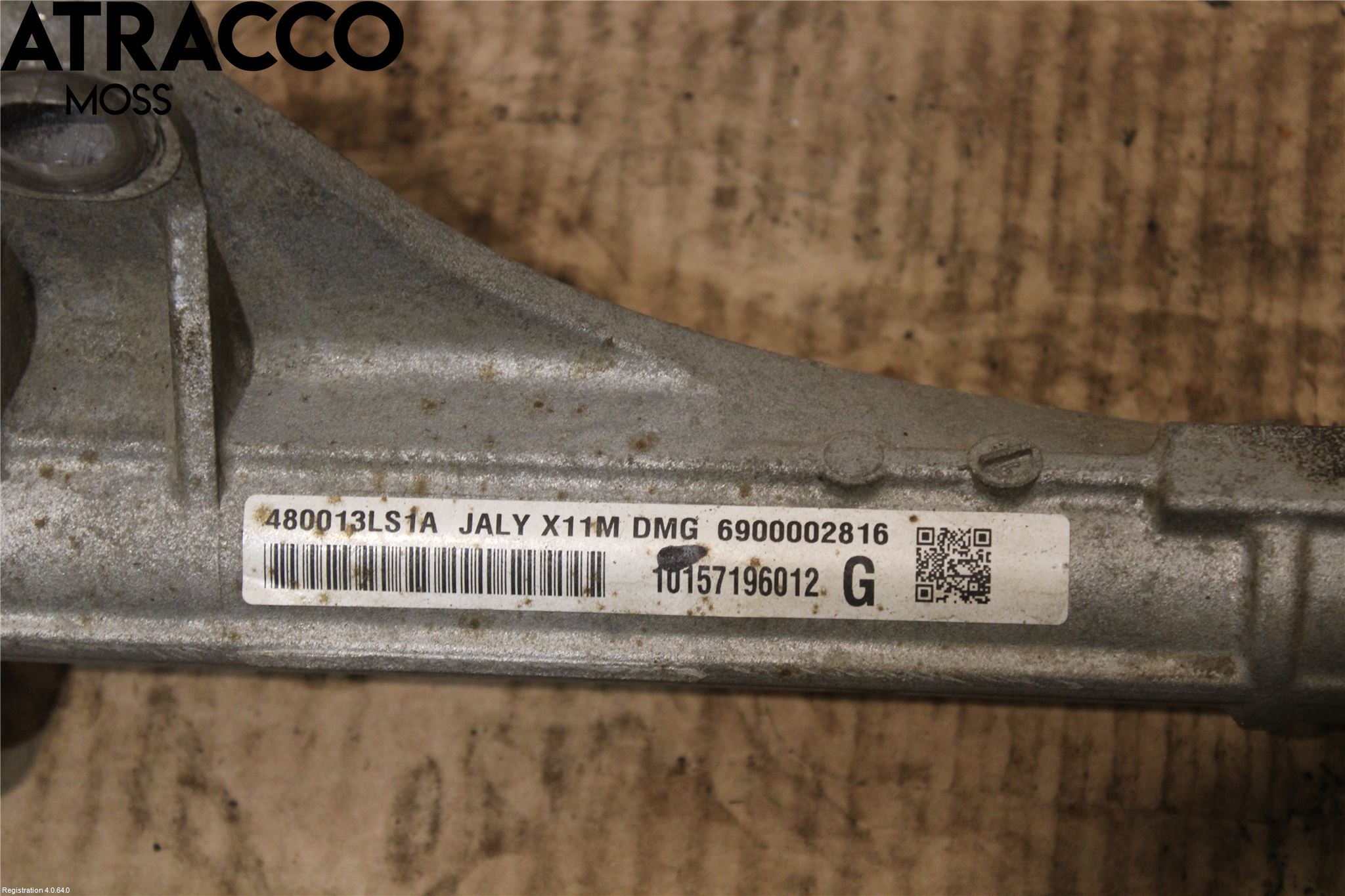 Nissan NV200/NV200 COMBI Servo Snekke - Tannstang