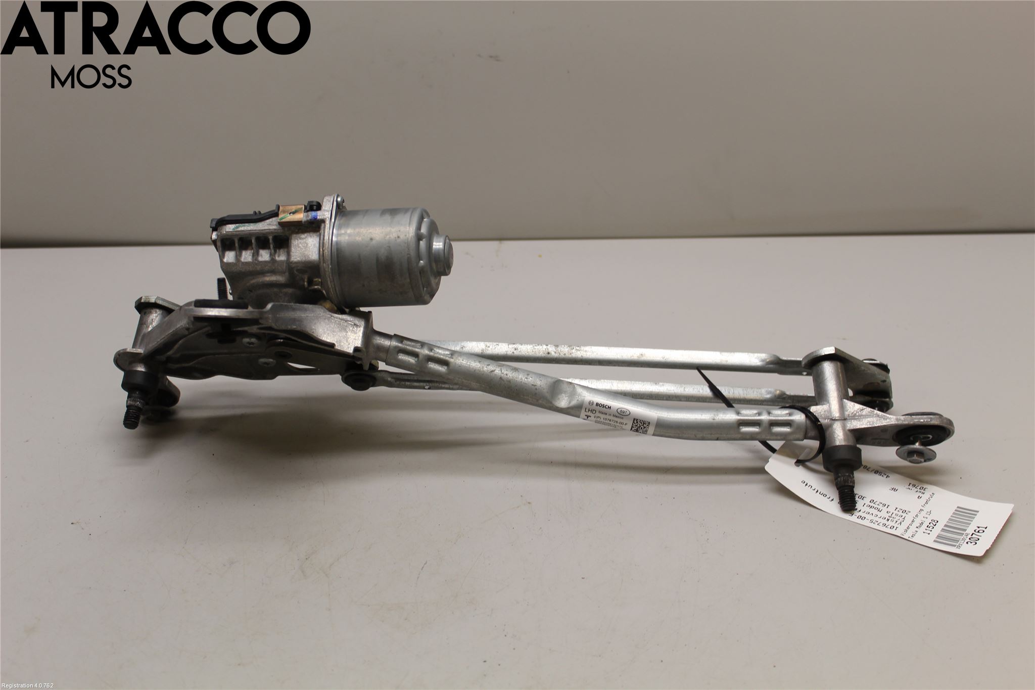 Tesla MODEL 3 17- Viskeroverføring Frontrute