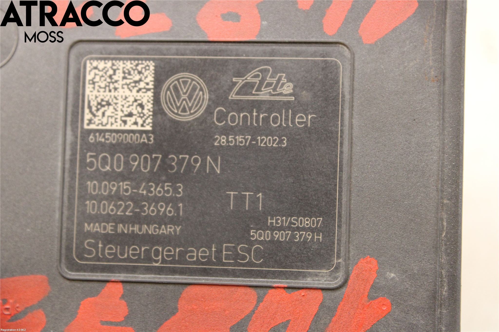 Volkswagen VW GOLF / E-GOLF VII 13-20 Abs Hydraulikkaggregat