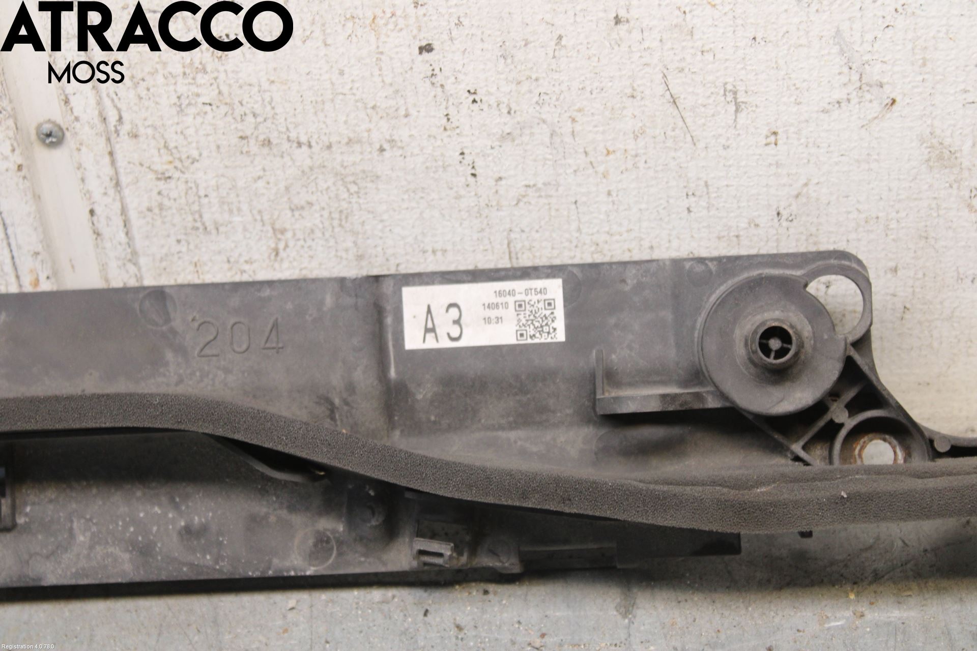 Toyota AURIS 13-19 Kjølevifte-Radiator Hus-Kåpe