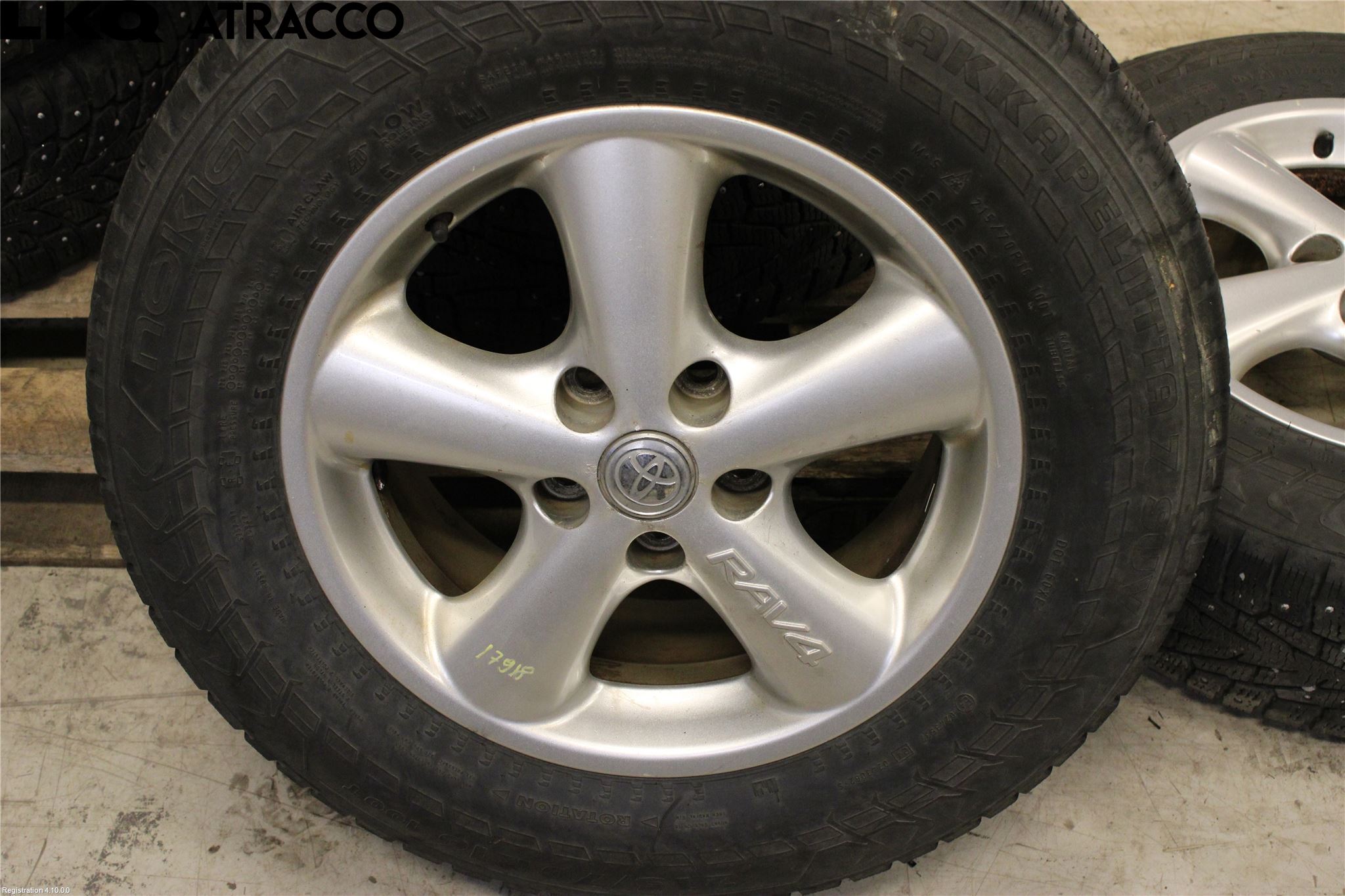 Toyota RAV 4 06-12 Dekk Vinter På Alu Felg 4Stk