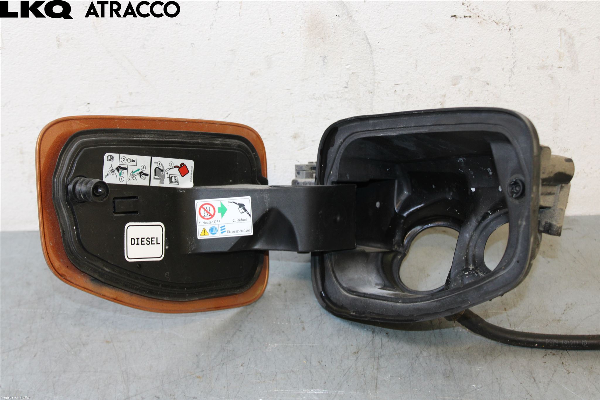 Ford RANGER EU 12-23 Drivstoff Tanklokk