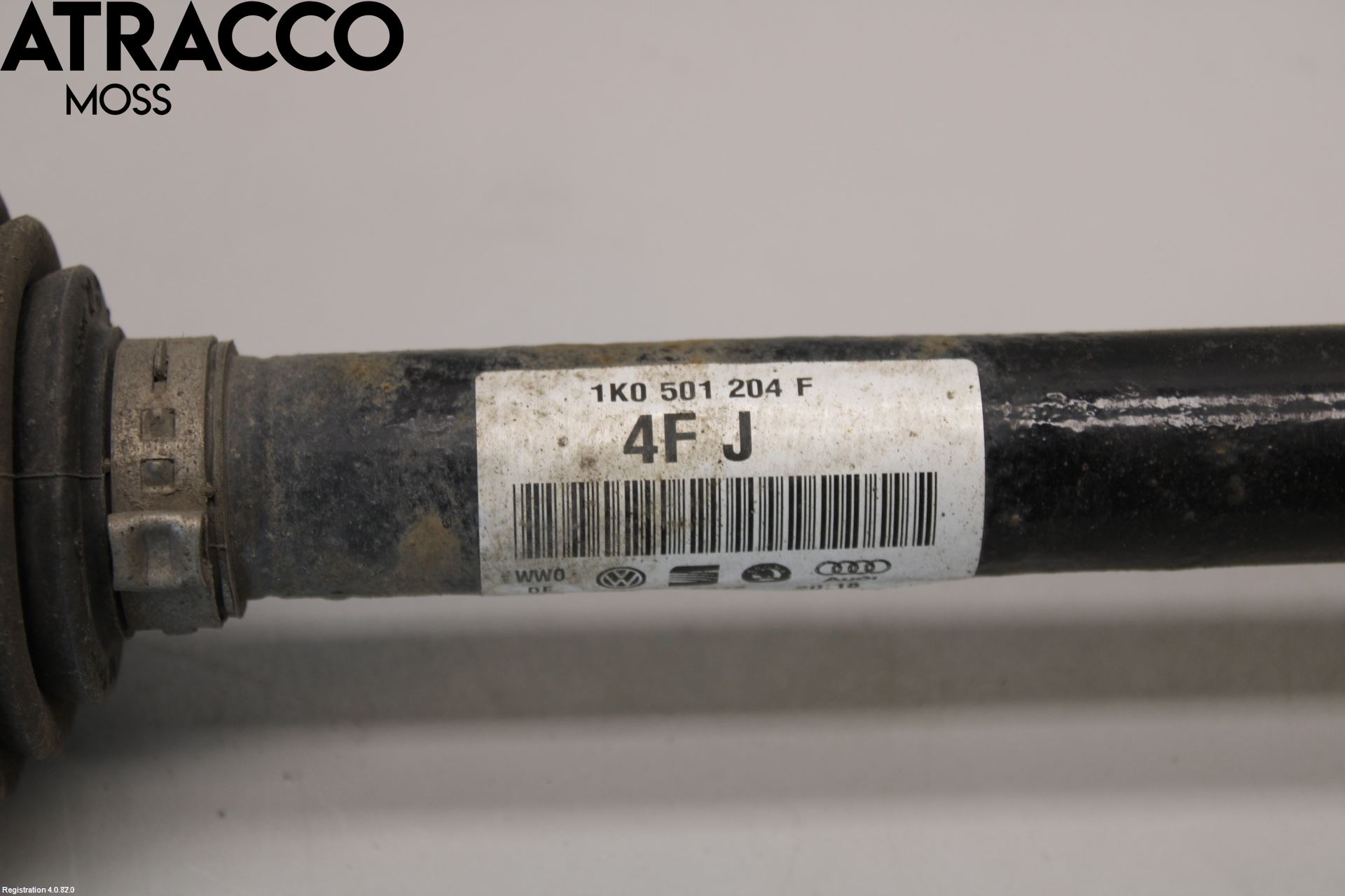 Audi Q3 8U 12-18 Drivaksel Bak Kompl Høyre