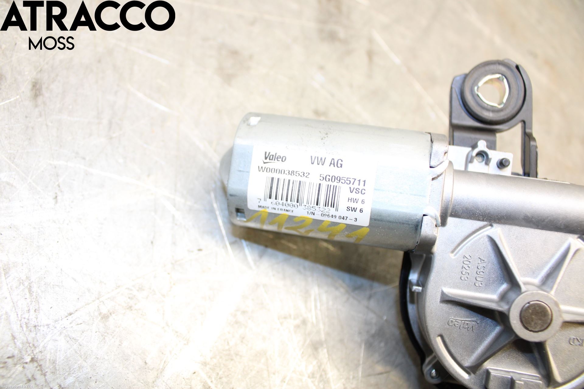 Volkswagen VW GOLF / E-GOLF VII 13-20 Viskermotor Bakluke