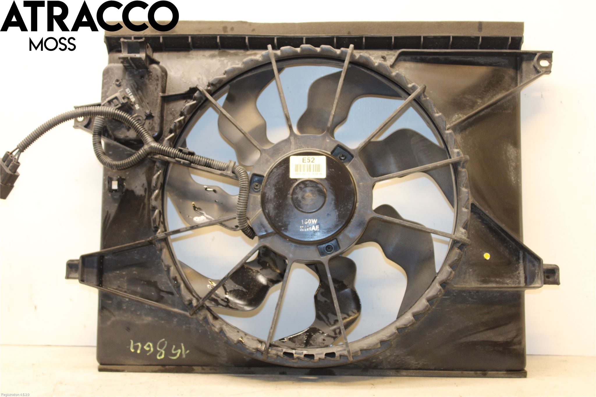 Kia SOUL 09- Kjølevifte Elektrisk