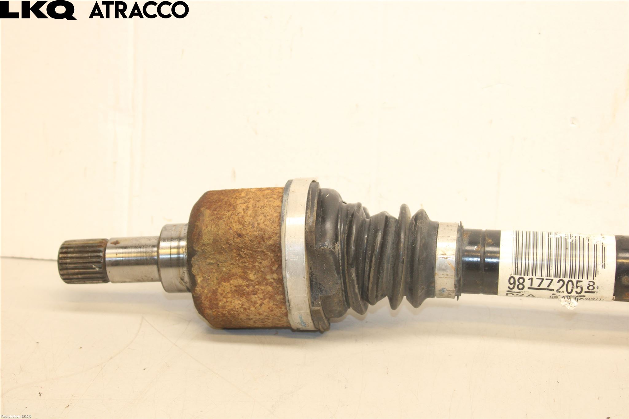 Toyota PROACE II 16- Drivaksel Foran Kompl Venstre