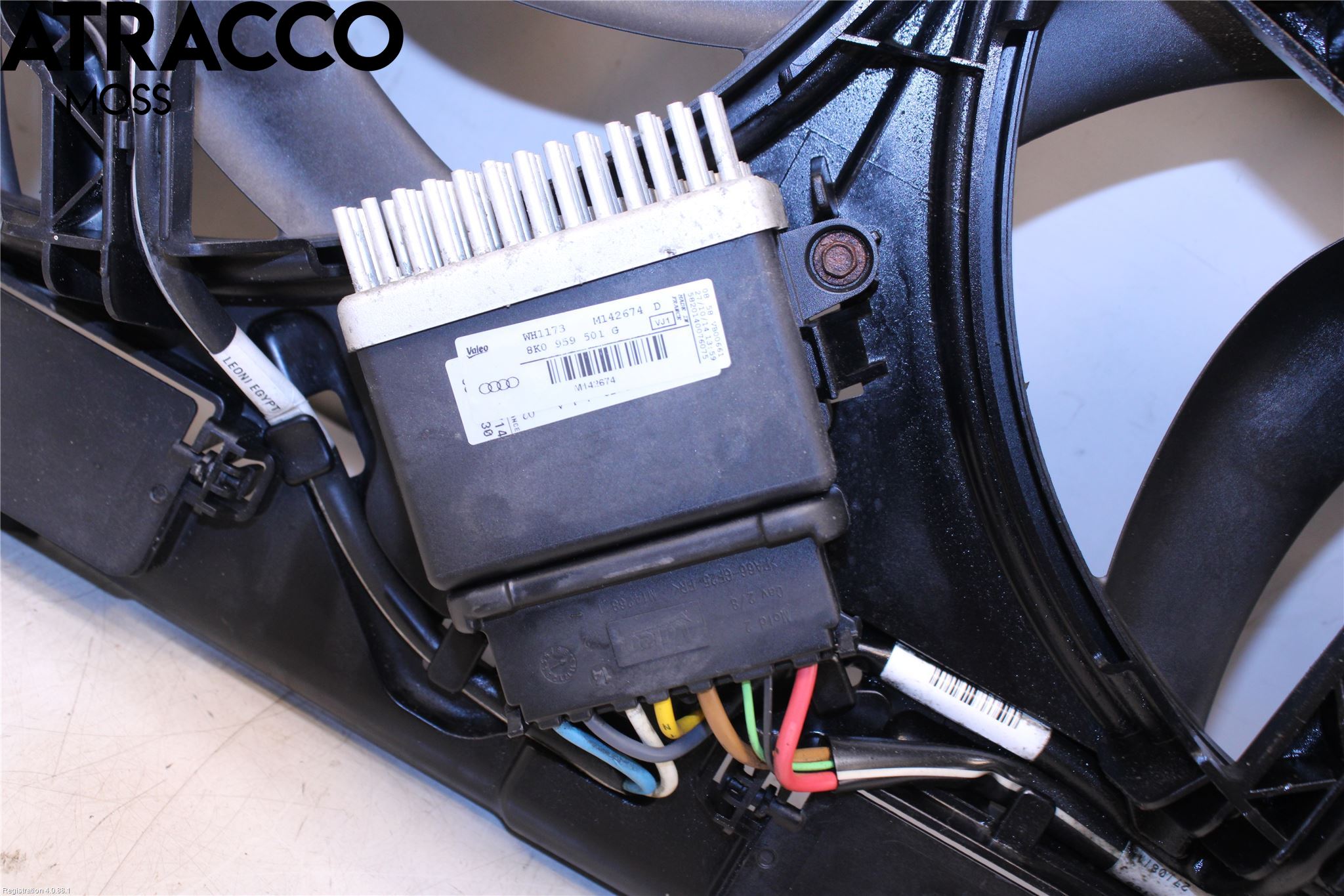 Audi A4/S4 08-11 Kjølevifte Elektrisk