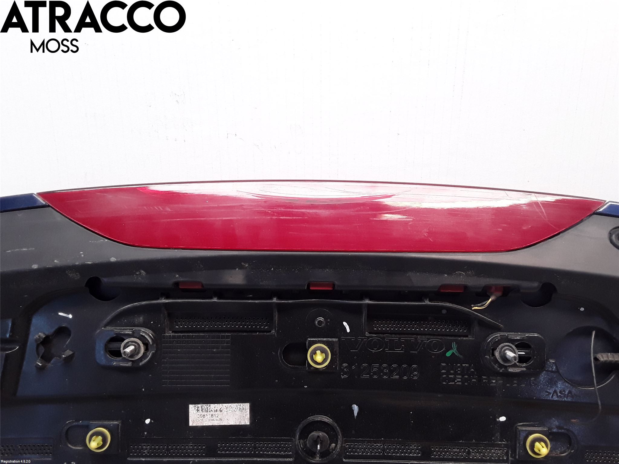 Volvo V60 11-13 Spoiler Bakluke