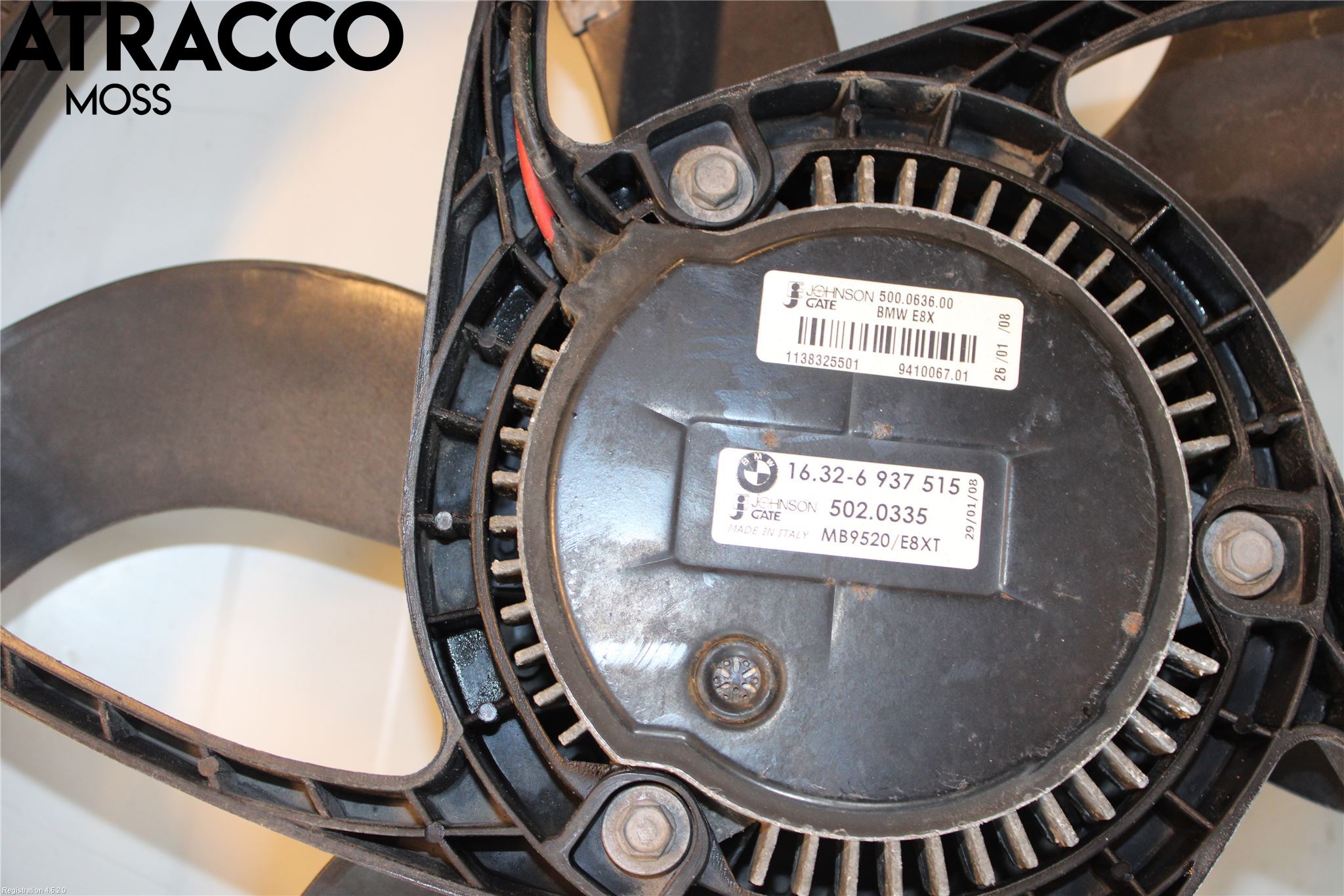 BMW 3 E90/91 SED/TOU 05-12 Kjølevifte Elektrisk