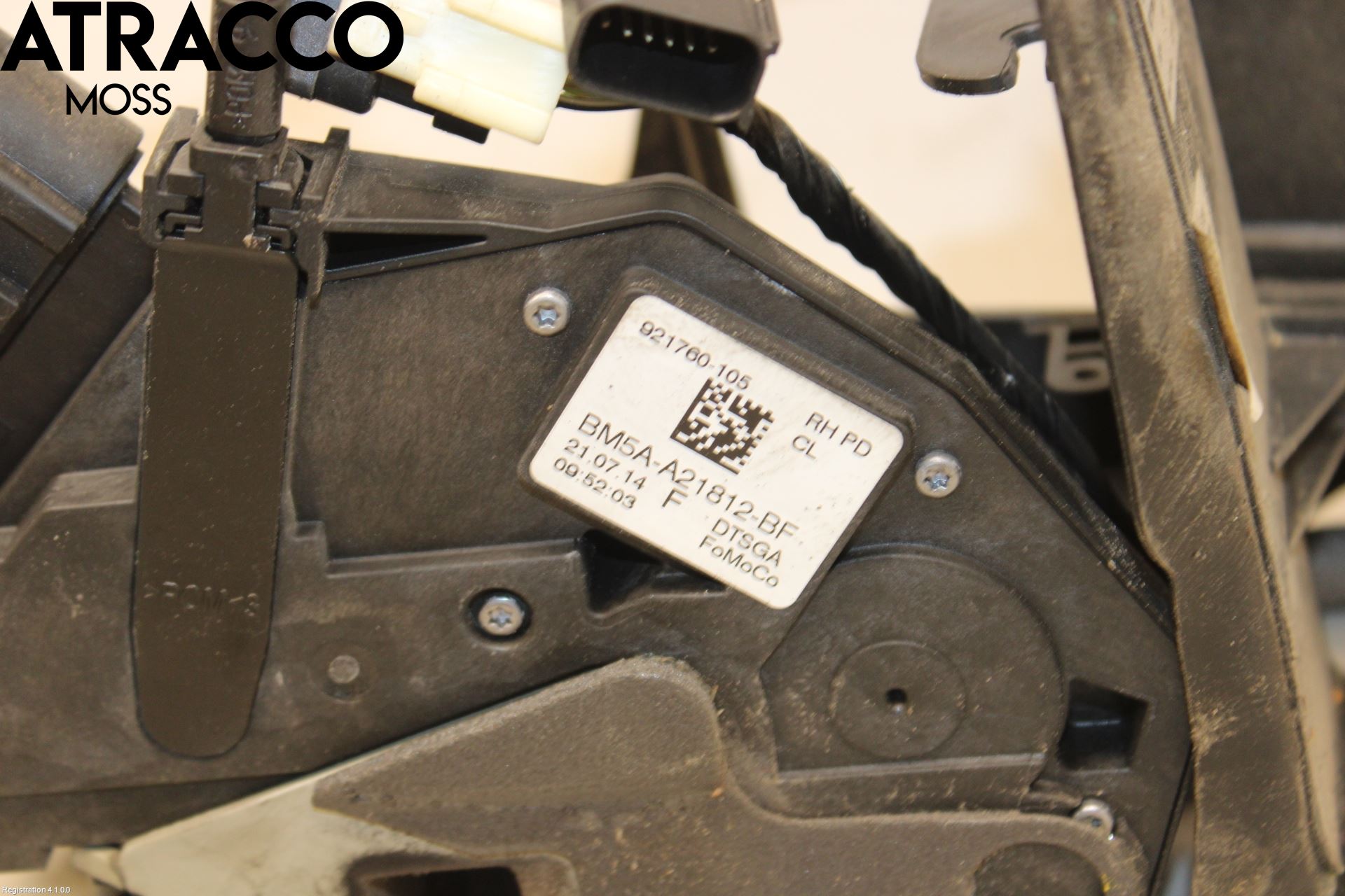 Ford FOCUS 11-14 Dørlås - Låsekasse