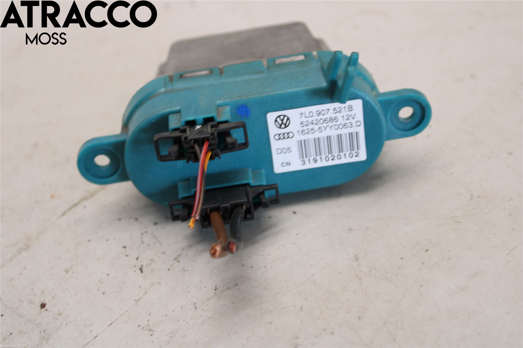 Porsche CAYENNE 03- Varmeapparat Viftemotstand