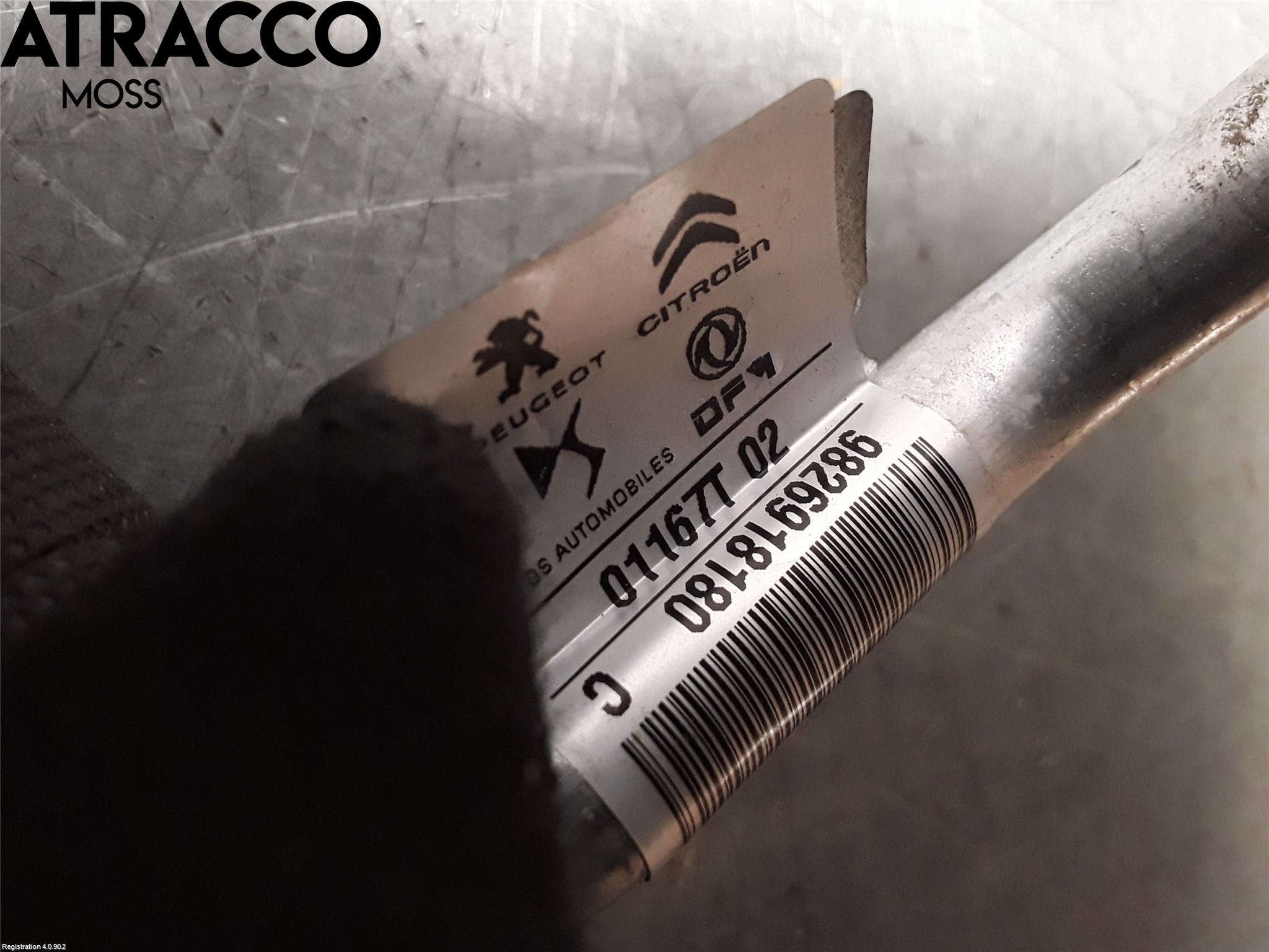 Peugeot 2008/E-2008 20- Varme Ac Slange - Rør