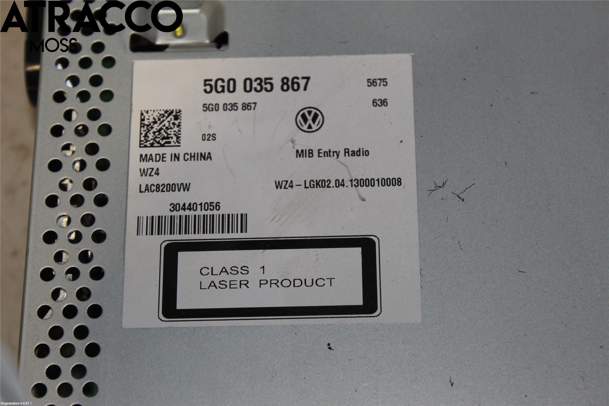 Volkswagen VW GOLF / E-GOLF VII 13-20 Stereo Radio