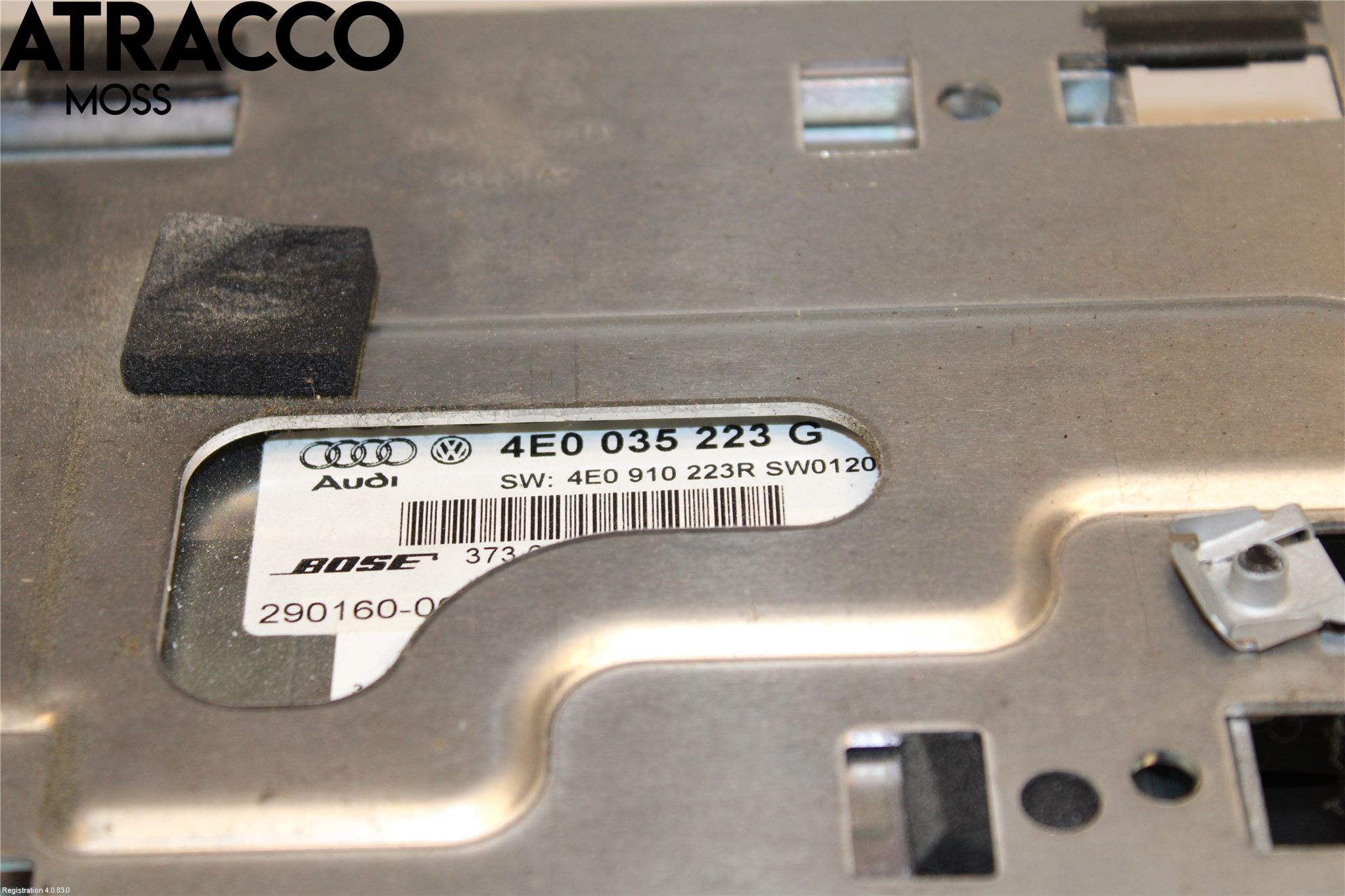 Audi A8/S8 4D 94-02 Stereo Forsterker