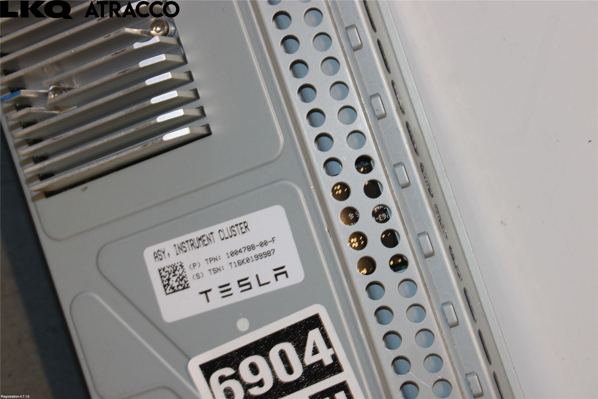 Tesla MODEL X 16- Instr Kombinert