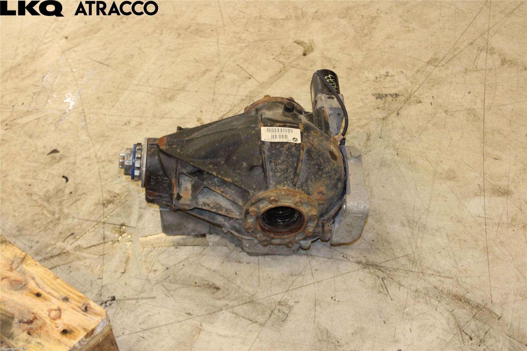 BMW 2 F22/F23/F87 Coupé/Cab 13-21 Bakaksel Kardang Bak -Diff