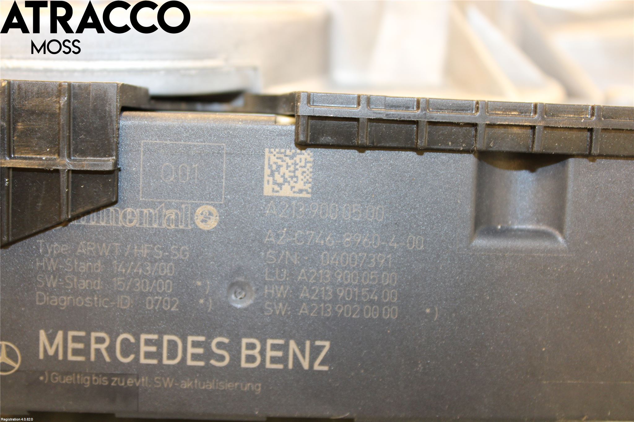 Mercedes-Benz MB C-KLASS (W205) 14-21 Baklukeåpner Automatisk