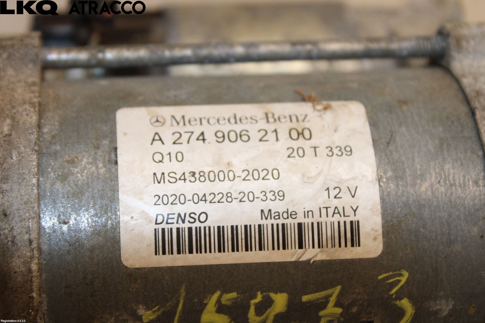 MB GLC-KLASS (X253/C253) 15-22 Startmotor