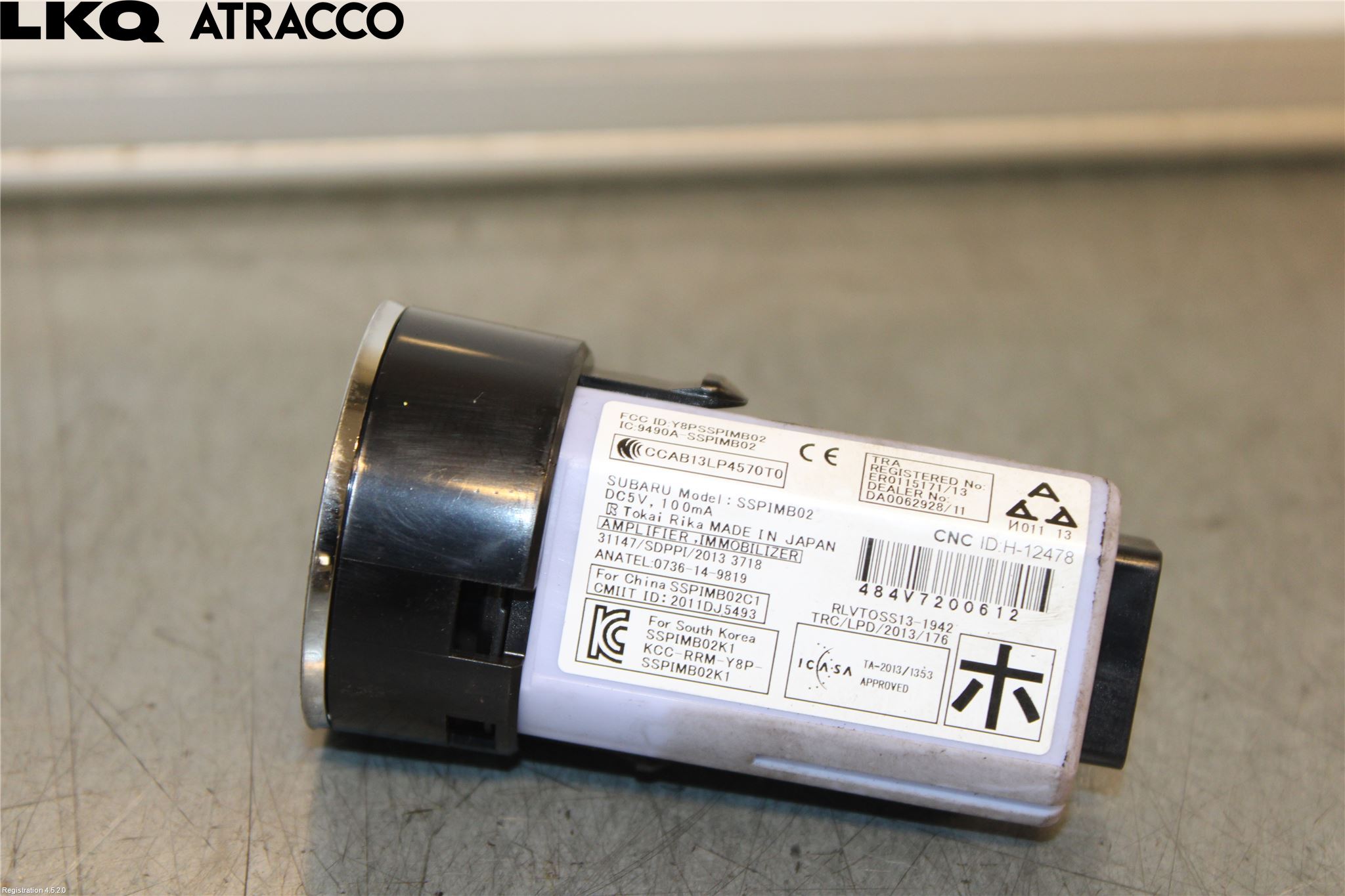 Subaru XV 12-17 Startknapp Personbil