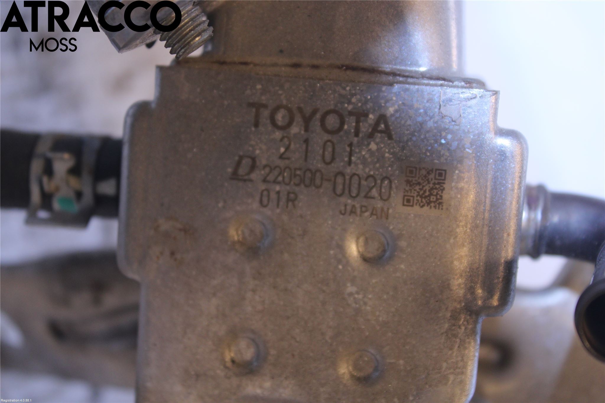 Toyota YARIS XP130 12-14 Egr Ventil