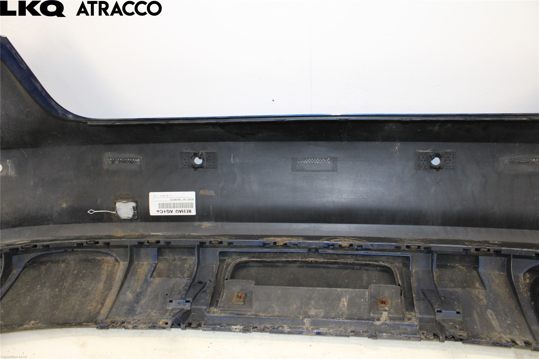 Audi A3/S3 05-13 Støtfanger Bak