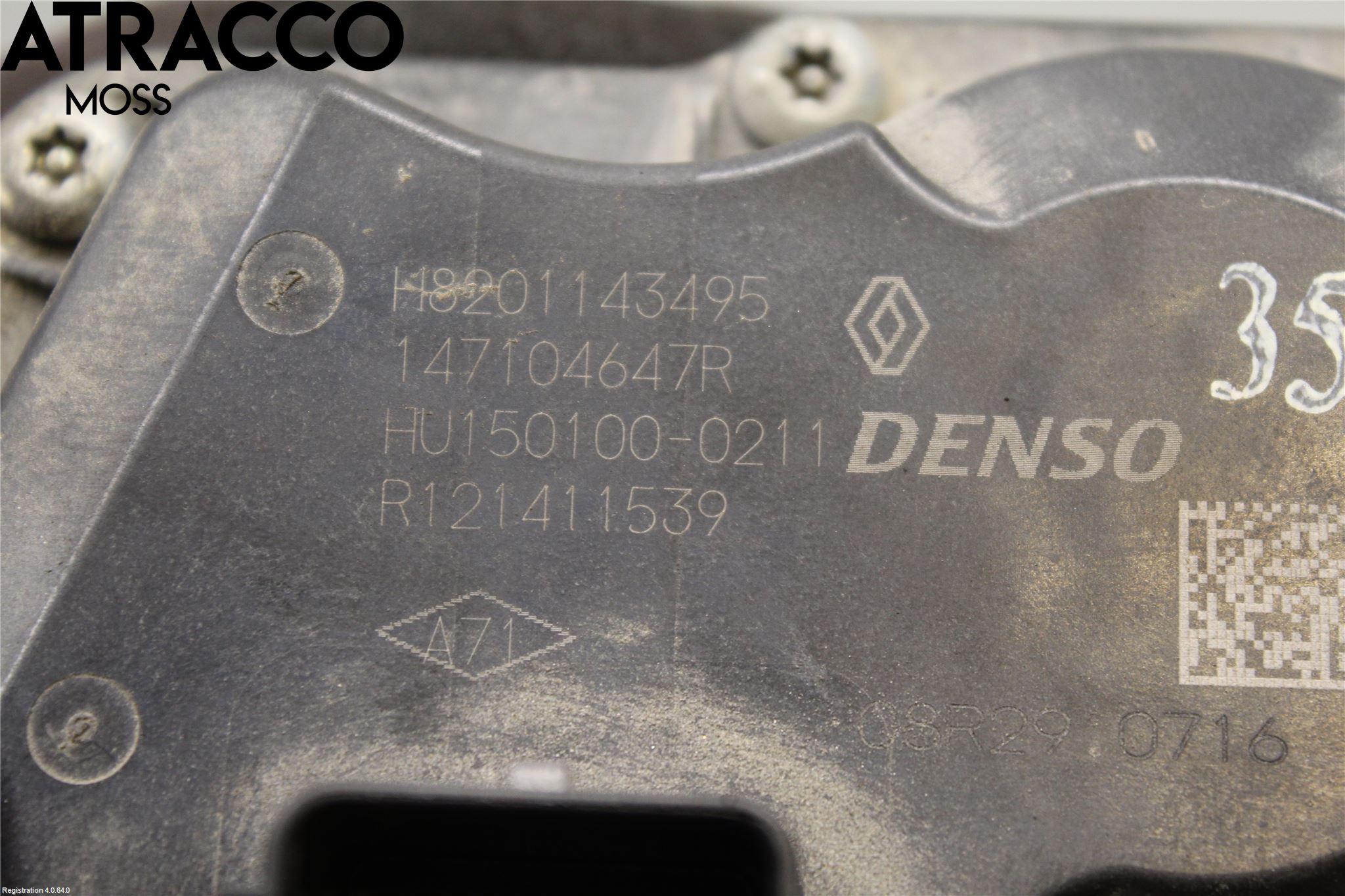 Renault MEGANE III 09-15 Egr Ventil