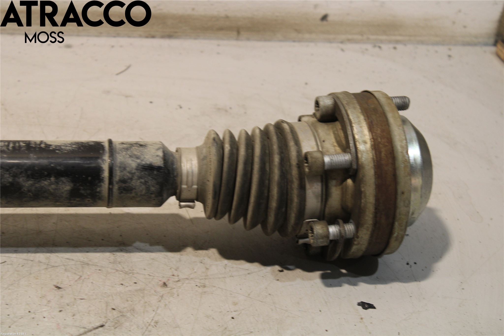 Volkswagen VW TIGUAN 07-16 Drivaksel Foran Kompl Høyre