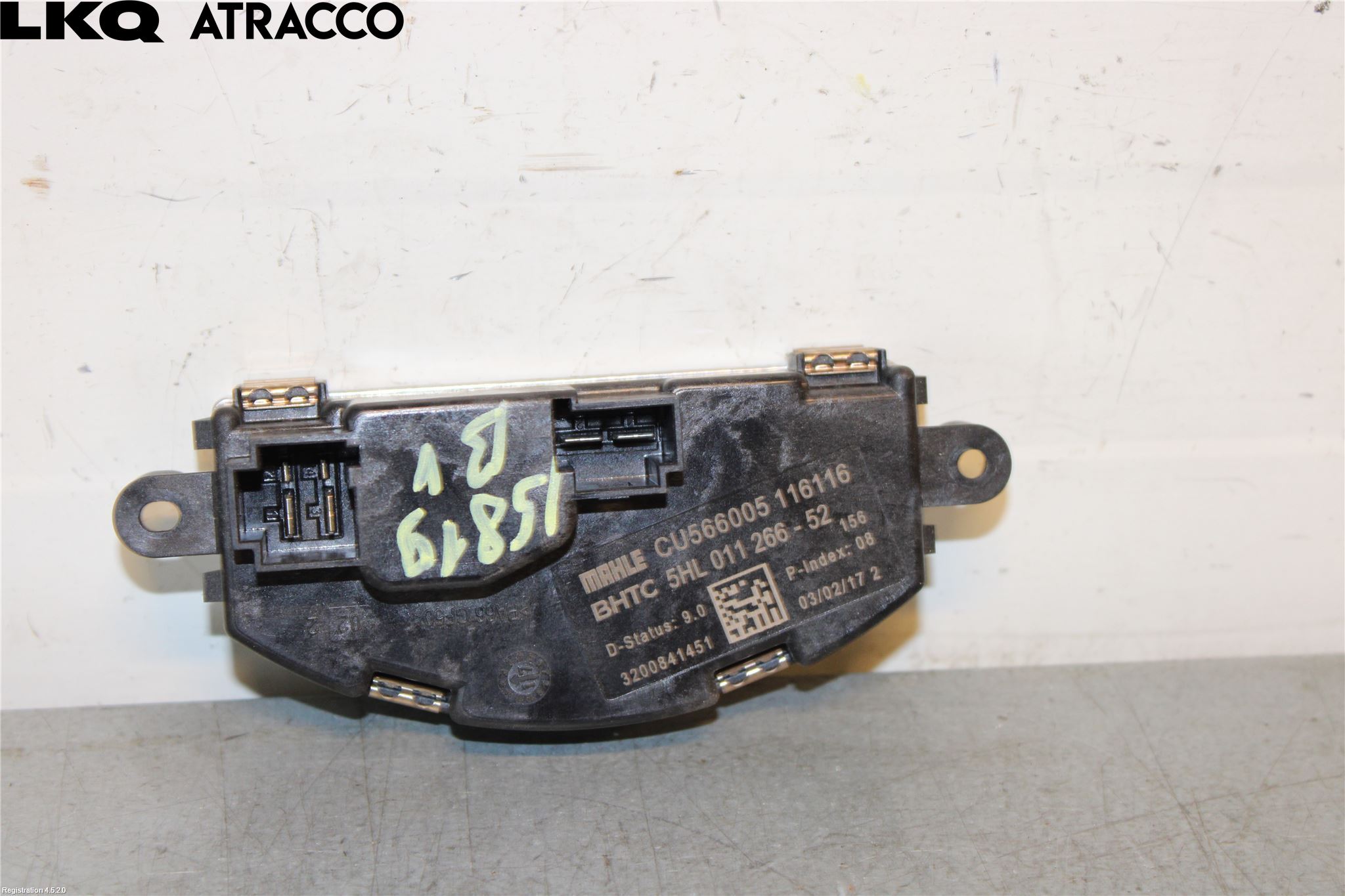 Volvo XC90/RECHARGE 16- Varmeapparat Viftemotstand