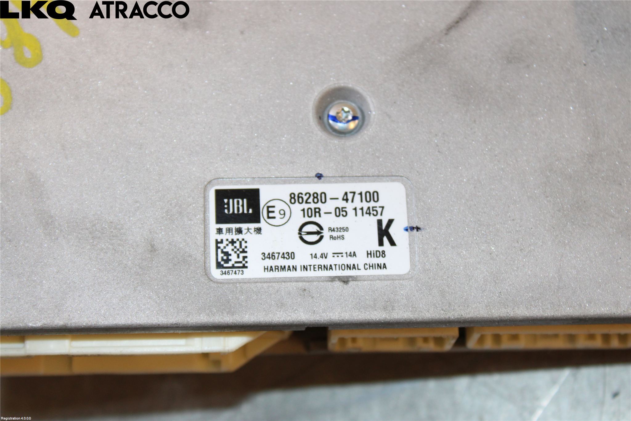 Toyota PRIUS (ZVW50) 16-21 Stereo Forsterker