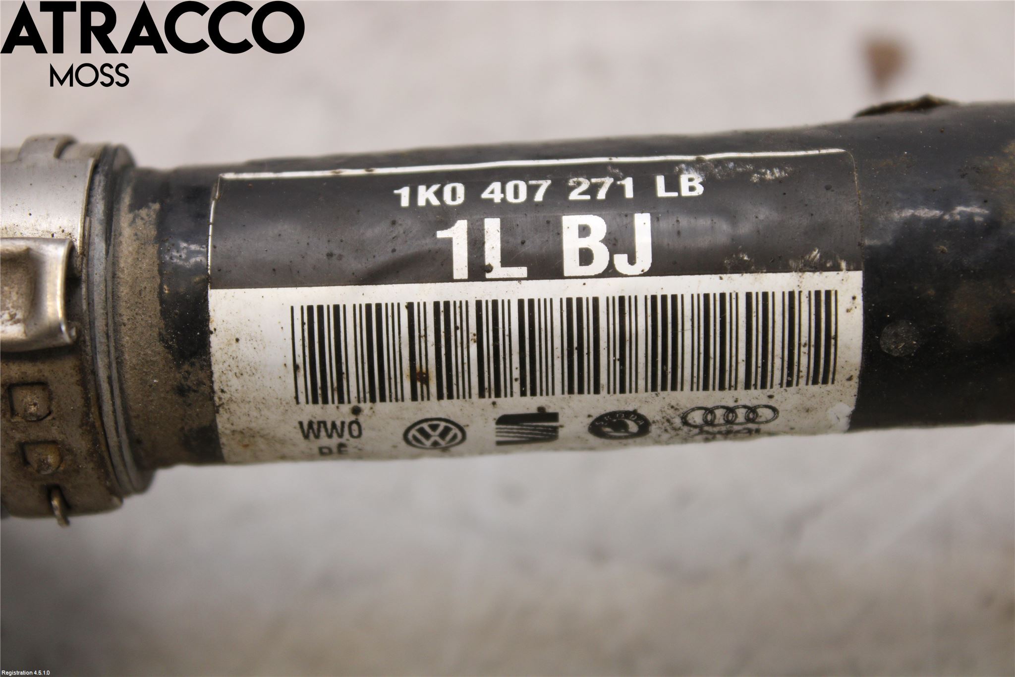 Volkswagen VW GOLF / E-GOLF VII 13-20 Drivaksel Foran Kompl Venstre