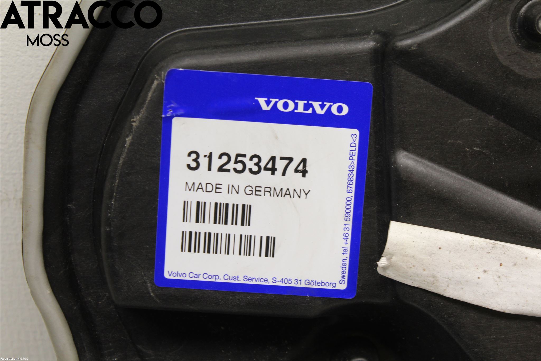 Volvo V70 08-13 Vindusheis