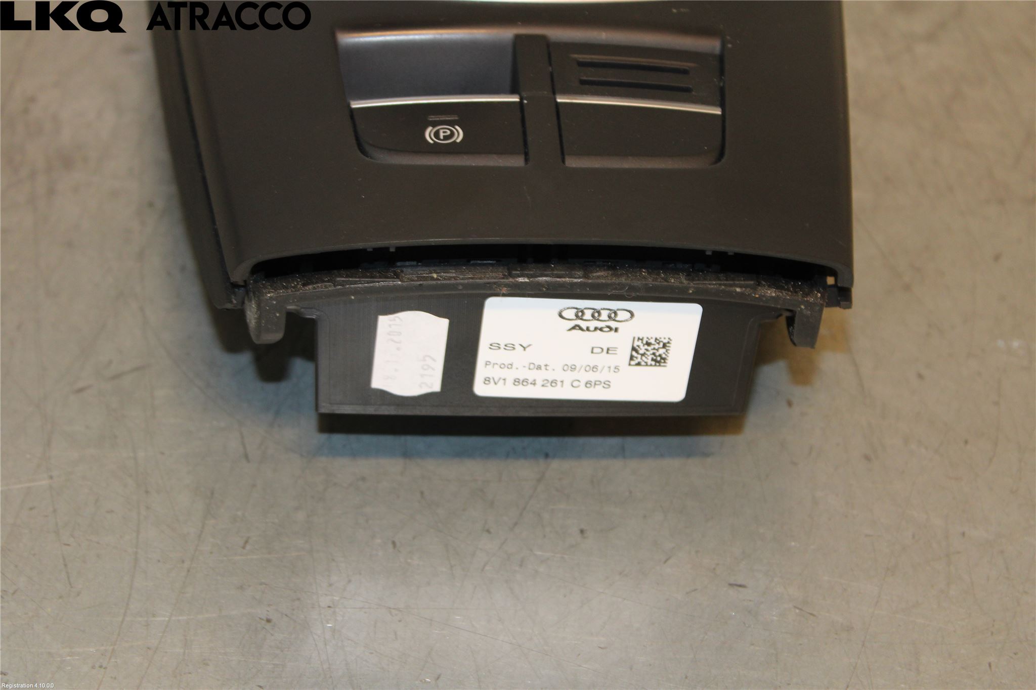 Audi A3/S3 05-13 Innr Konsoll-Lomme