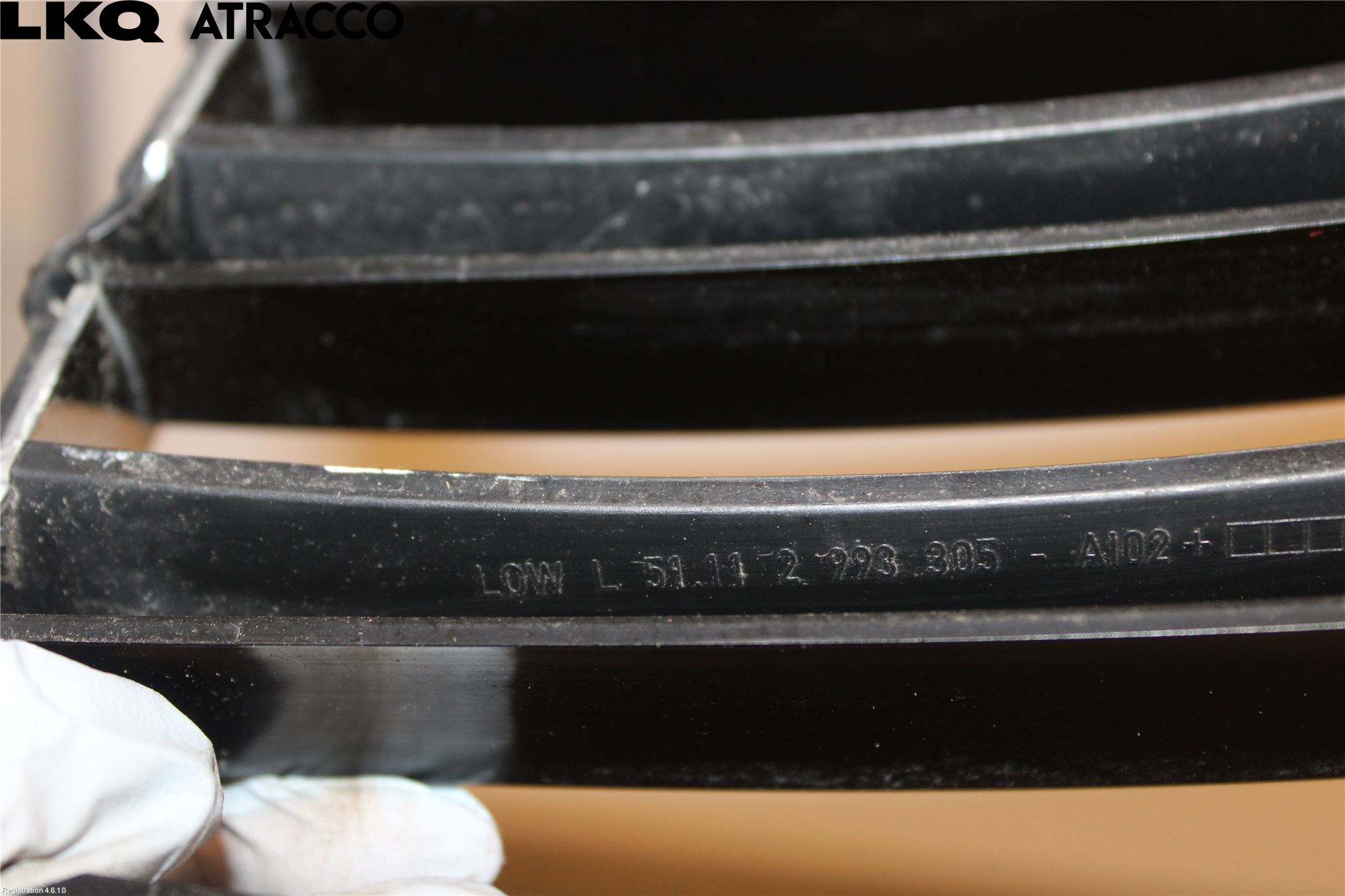 BMW X1 E84 10-15 Grilldel Venstre