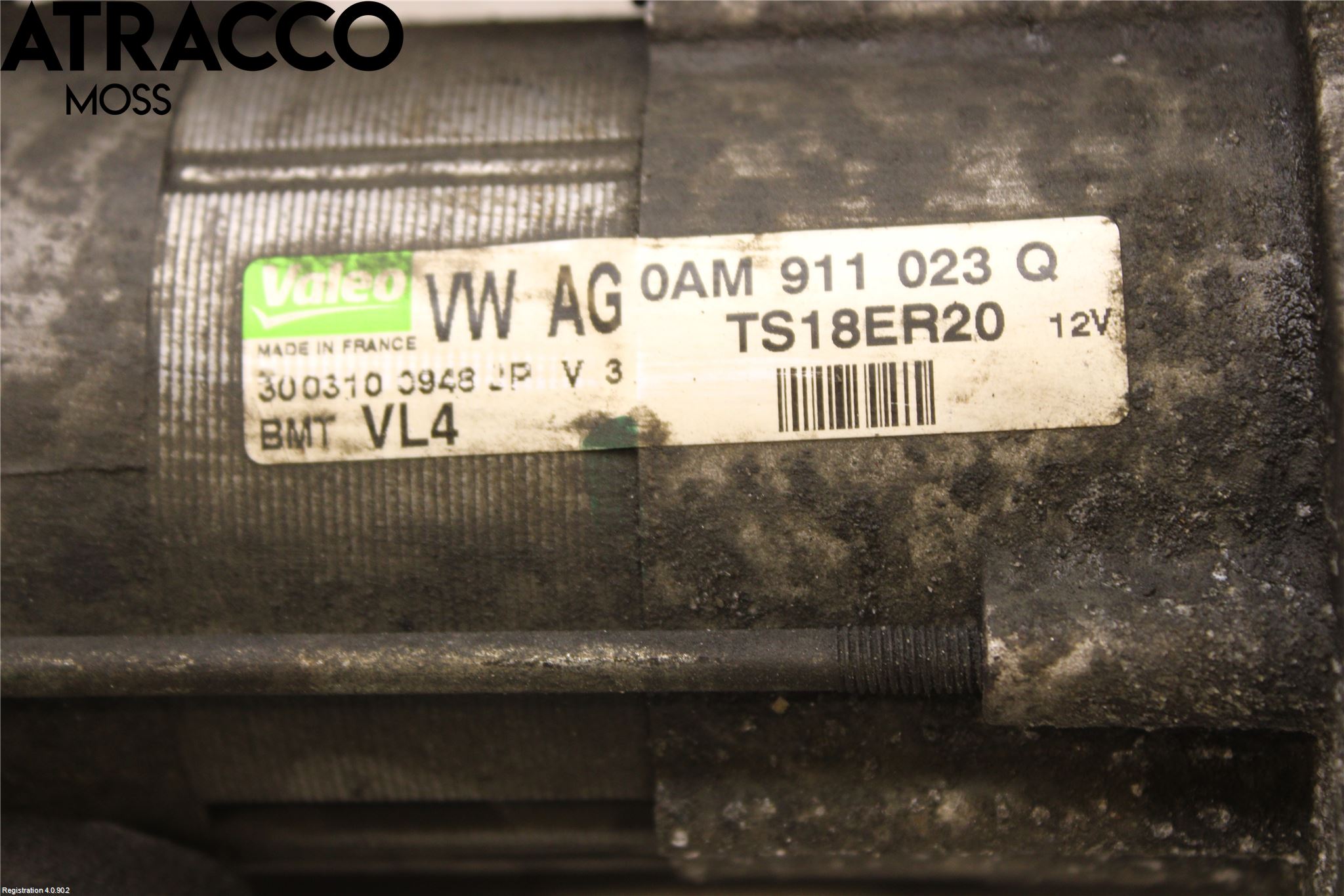 Volkswagen VW GOLF VI 09-13 Startmotor Diesel