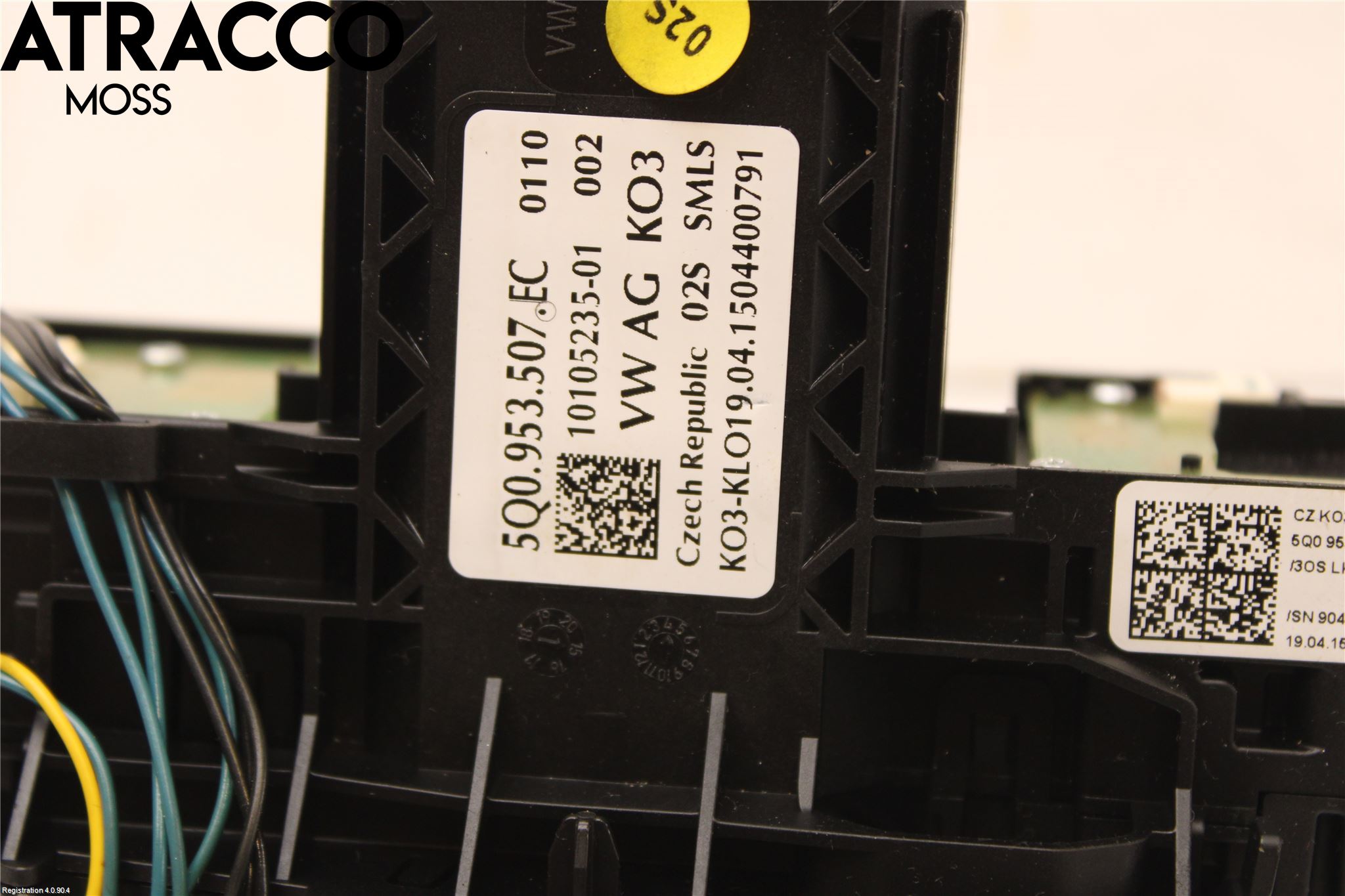 Volkswagen VW GOLF / E-GOLF VII 13-20 Bryter Ratt Kombi H Og V